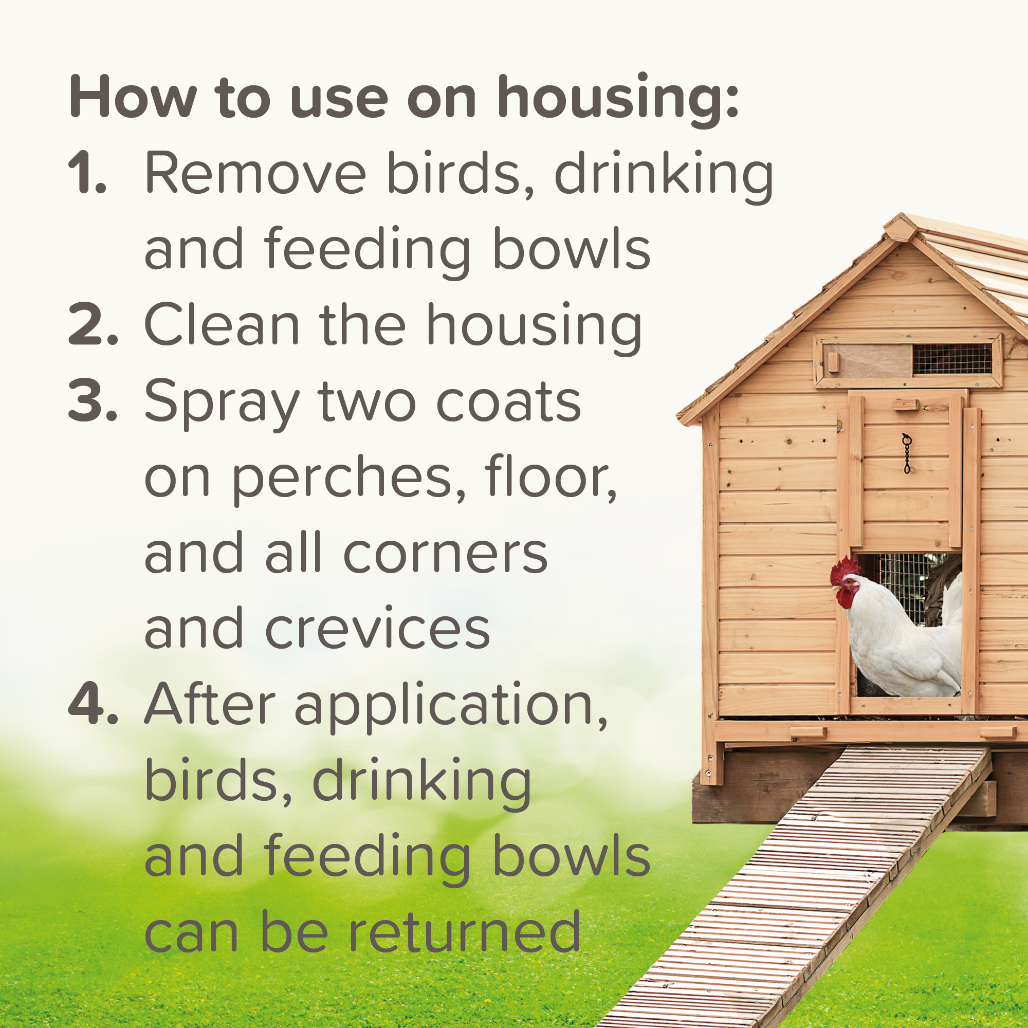 Beaphar DIMETHIcare Mite Blocker for Chickens & Aviary Birds & their Housing, 500ml