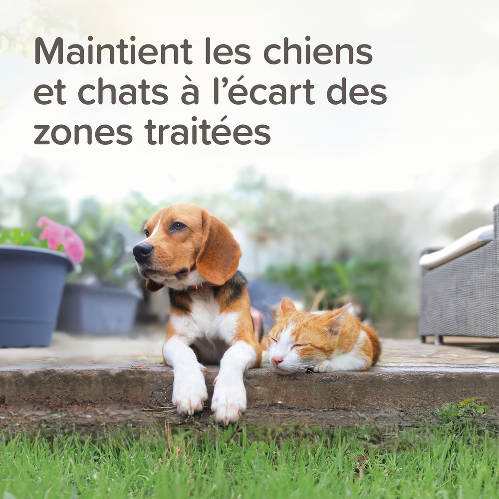 KEEP OFF Répulsif en granulés OUTDOOR pour chiens et chats - 2x200 g