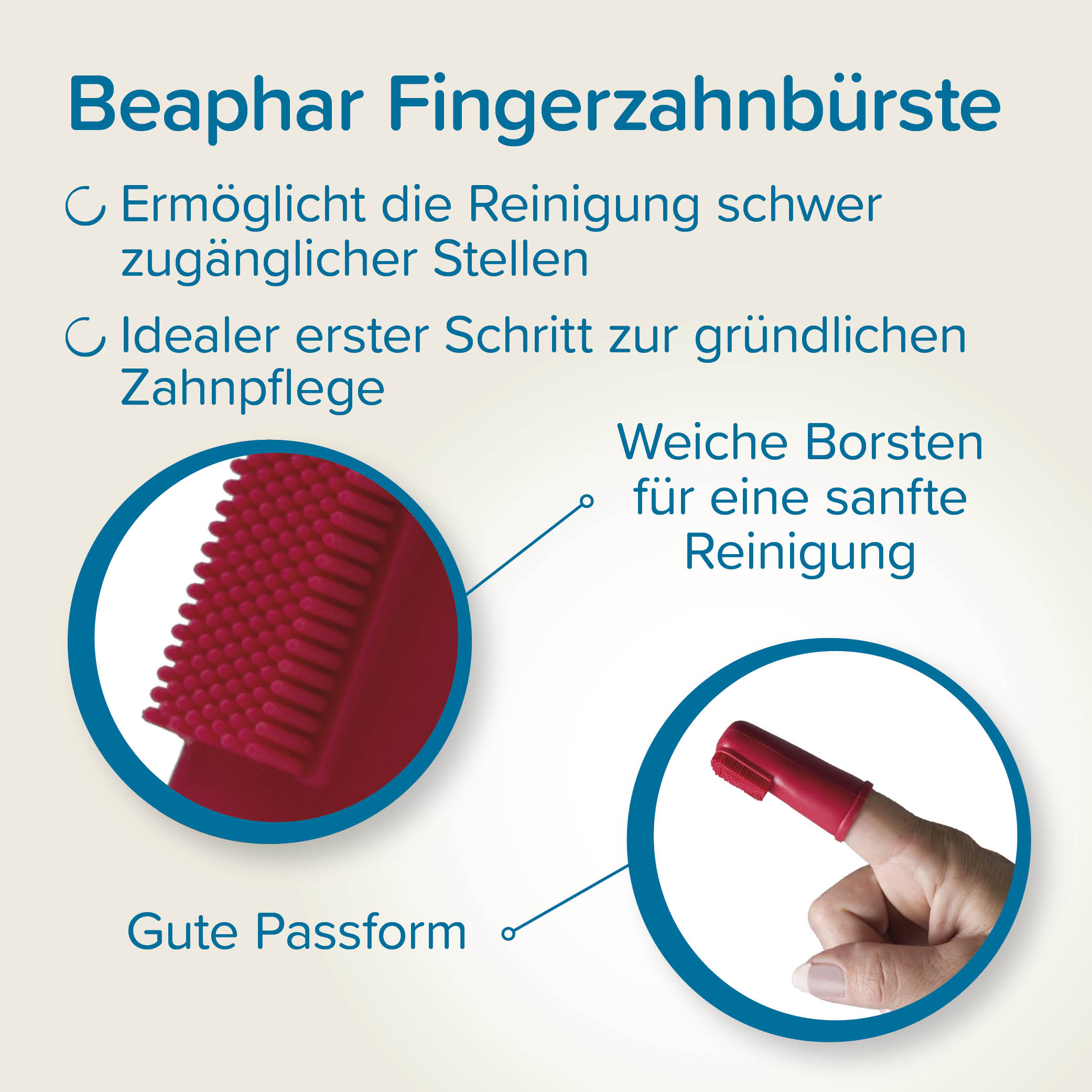 Fingerzahnbürste, 2 St.