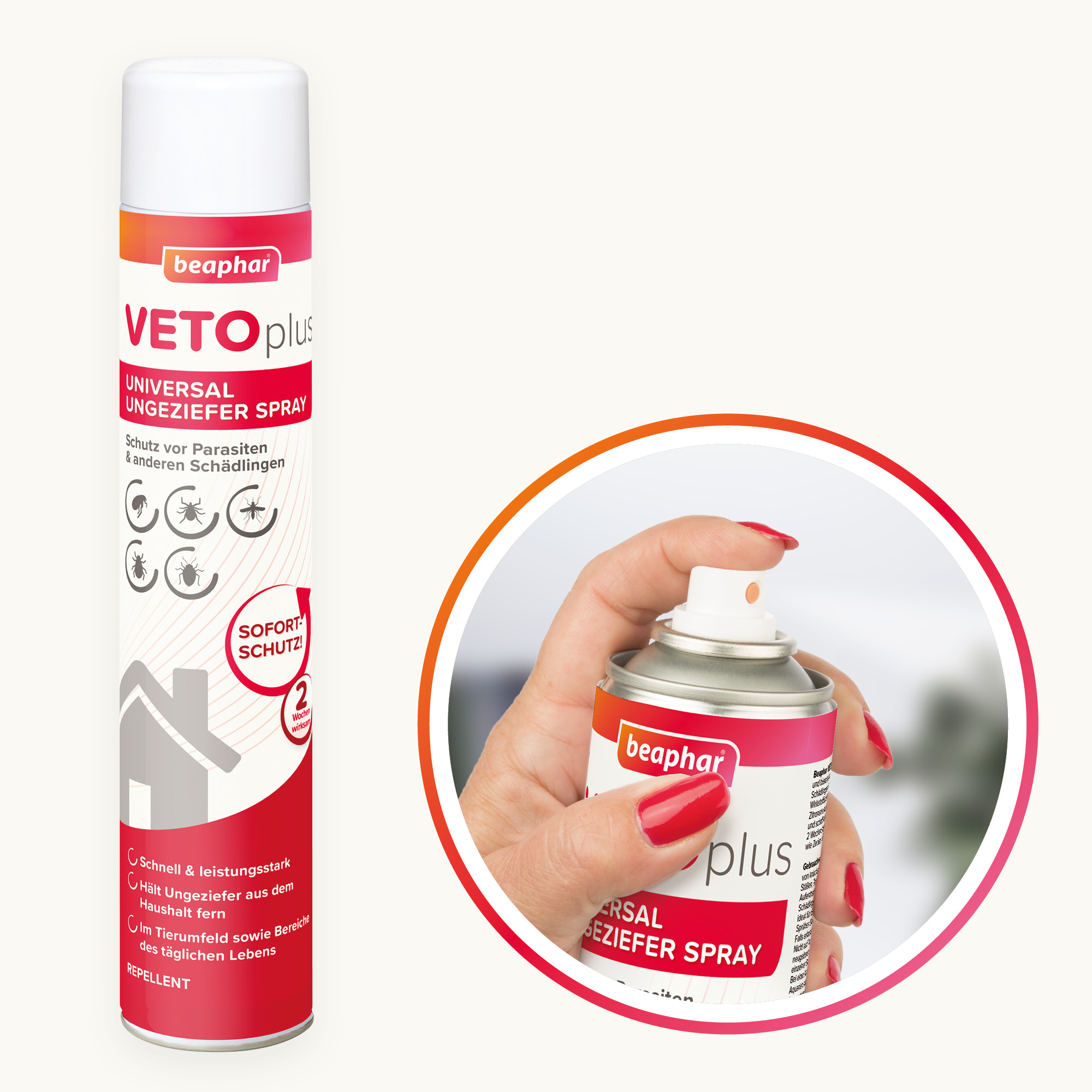 Beaphar VETOplus UNIVERSAL UNGEZIEFER SPRAY, 750ml