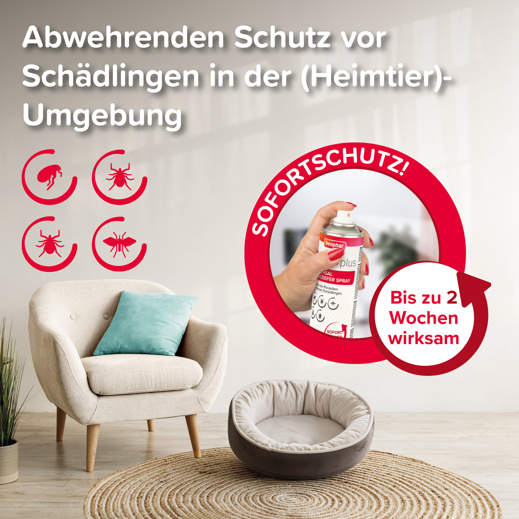 Beaphar VETOplus UNIVERSAL UNGEZIEFER SPRAY, 750ml