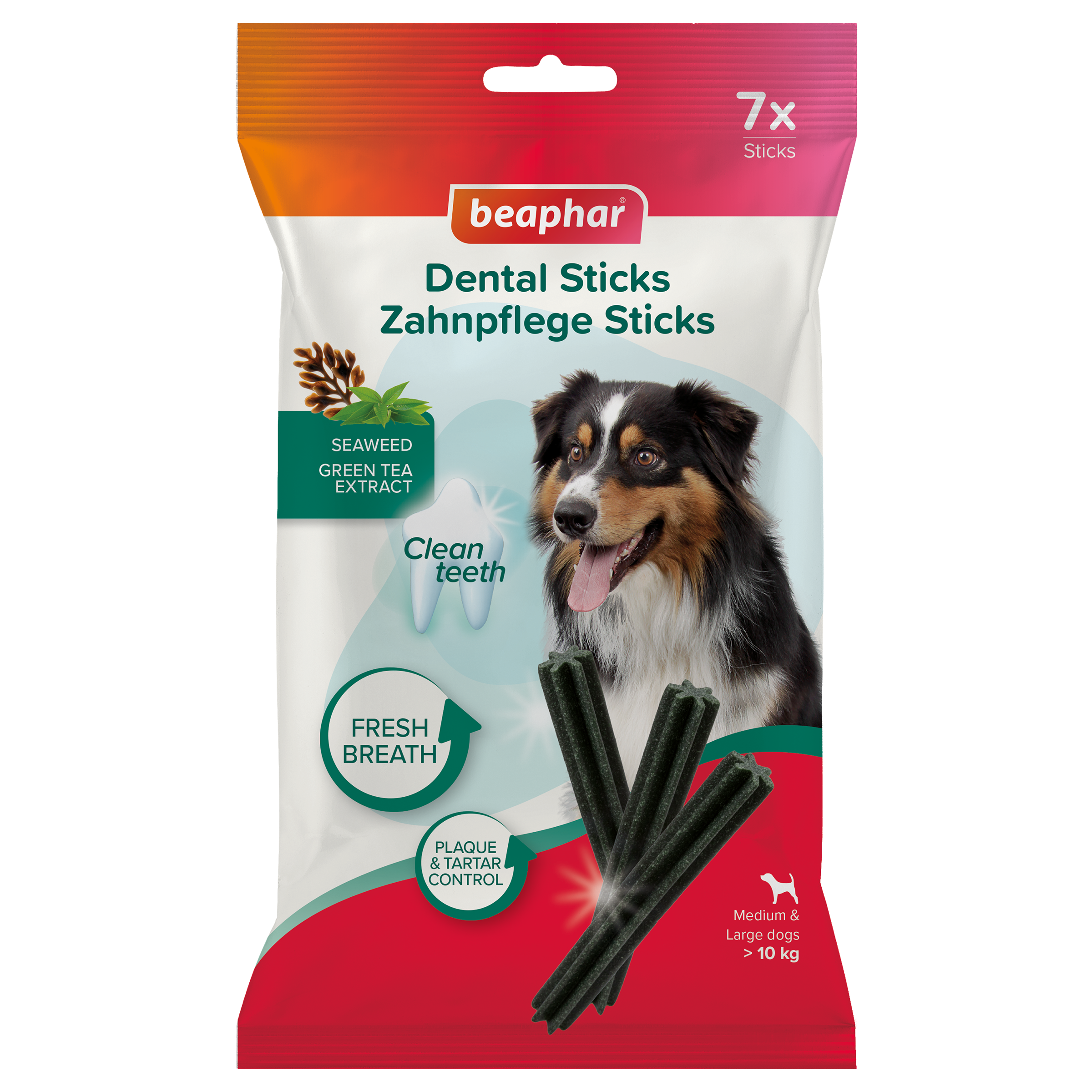 Fogtisztító rágórúd nagytestű kutyáknak, M/L