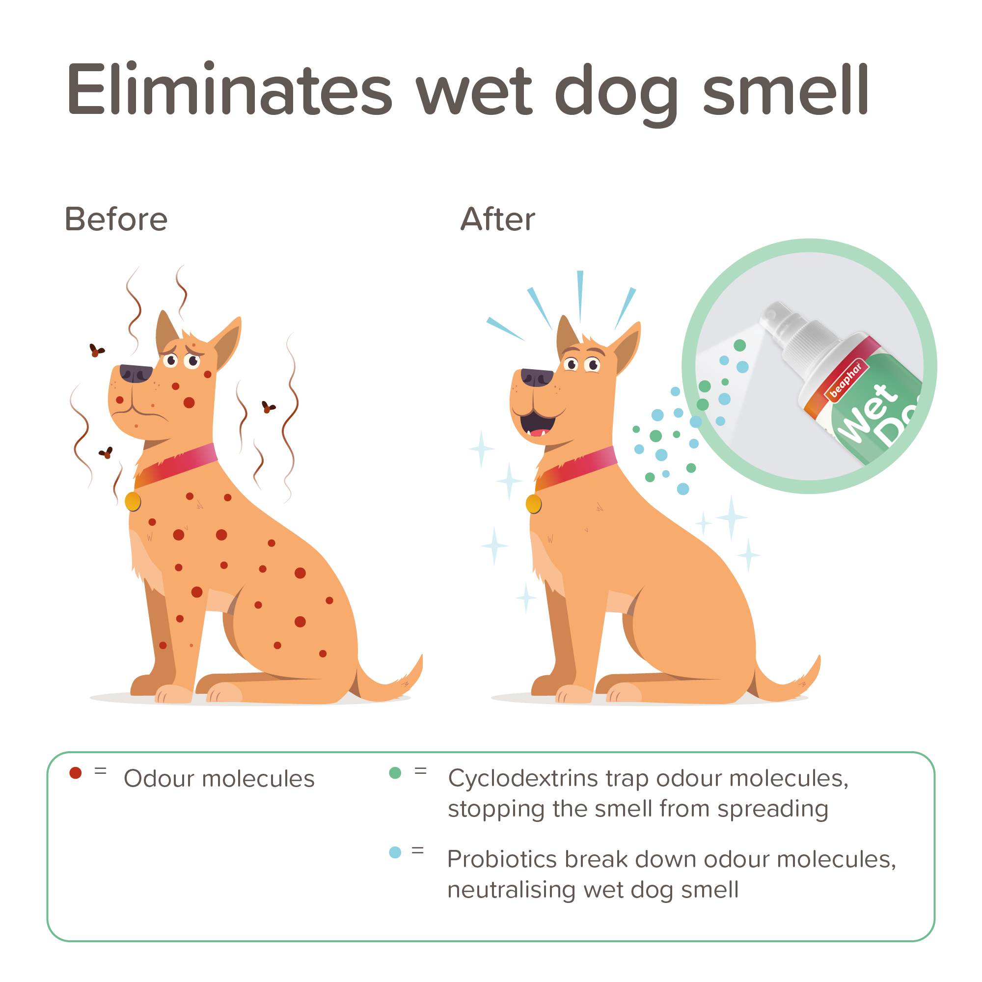 Beaphar Wet Dog Spray, 250ml