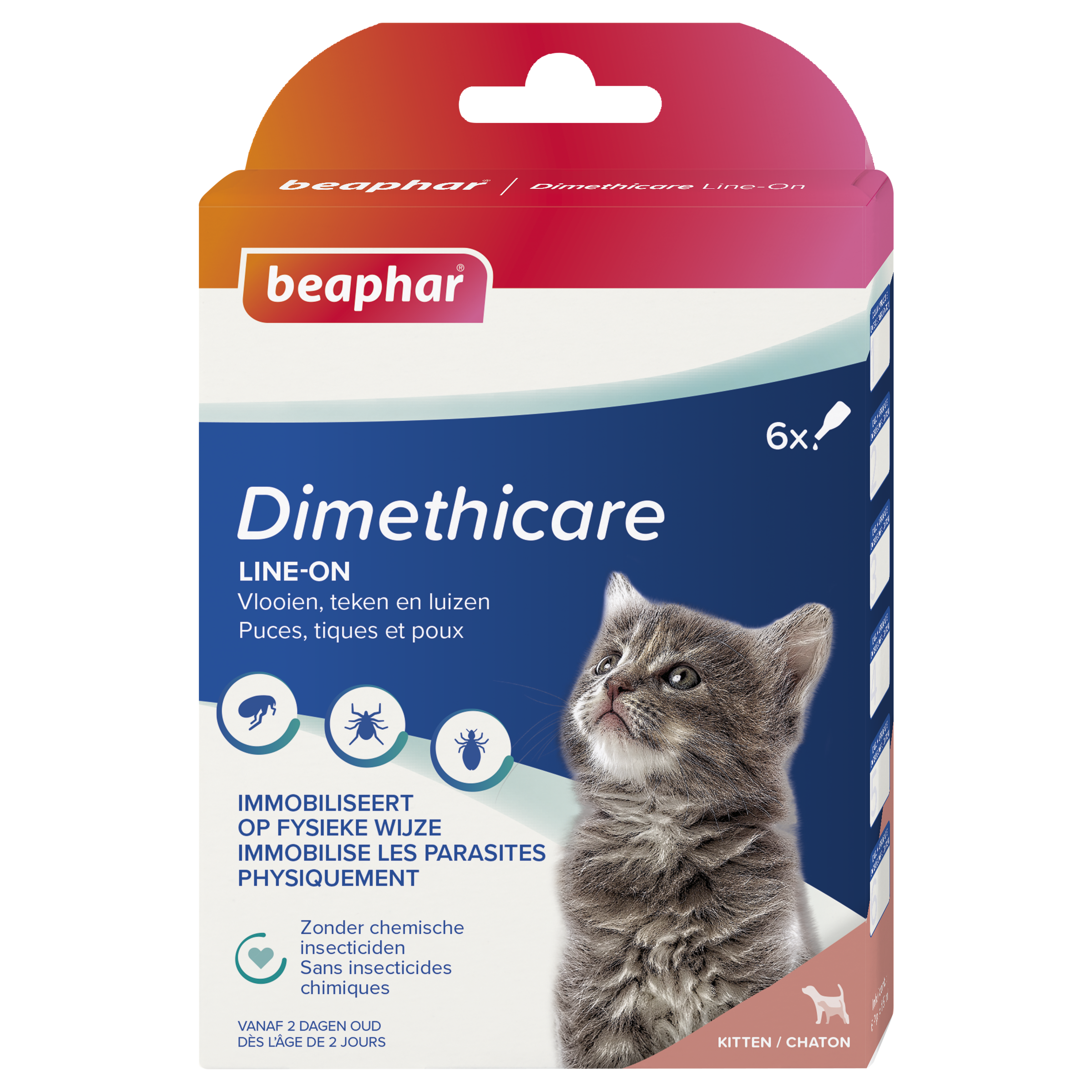 DIMETHIcare Line‐On Kitten 6x0,75ml