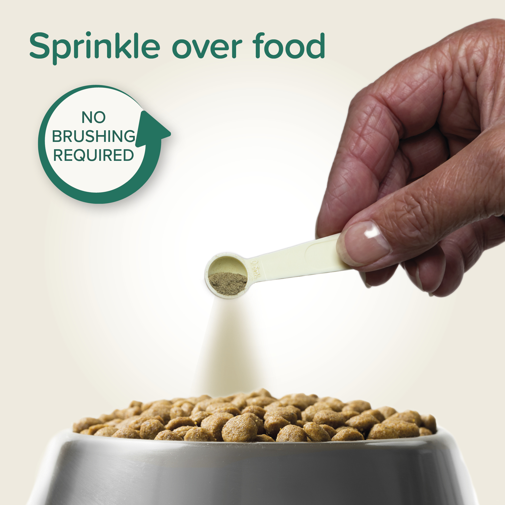 Beaphar Plaque Away Dental Powder for Cats & Dogs, 80g Tub