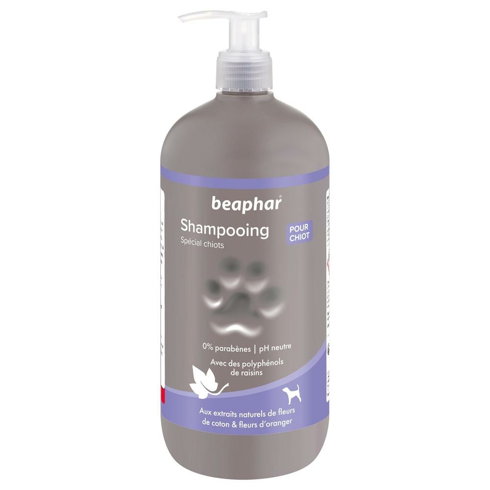 Shampooing premium Empreinte - Spécial chiots extraits naturels de fleurs de coton & fleurs d’oranger - 750 ml