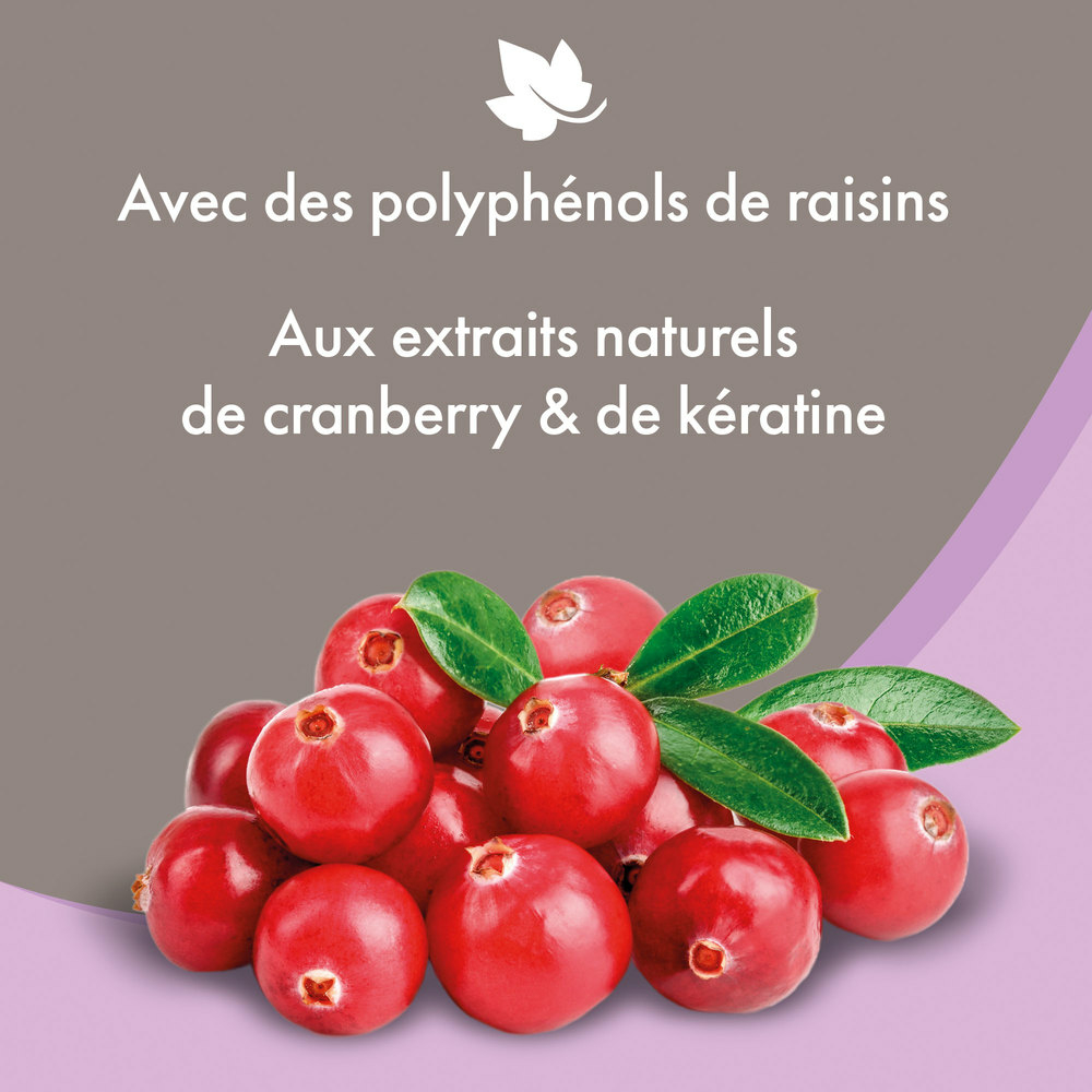 Shampooing premium Empreinte - Revitalisant poils courts extraits naturels de cranberry & de kératine - 250 ml
