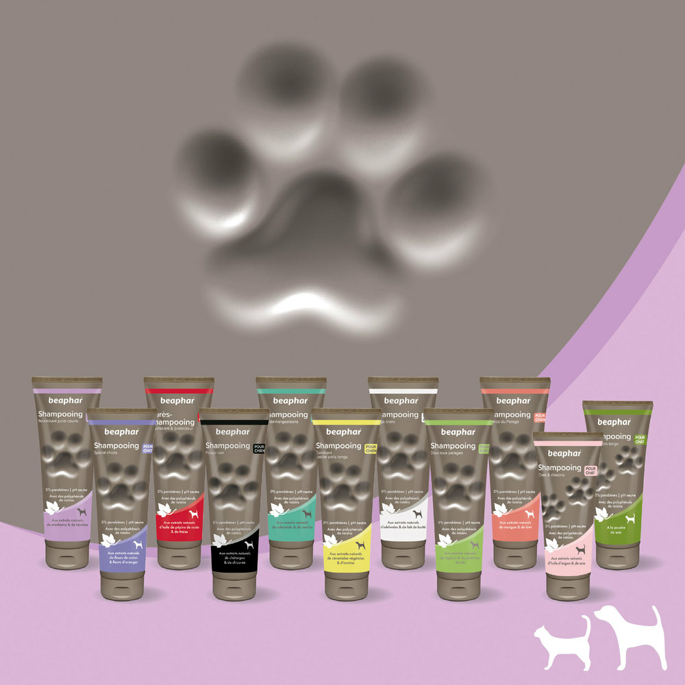 Shampooing premium Empreinte - Revitalisant poils courts extraits naturels de cranberry & de kératine - 250 ml