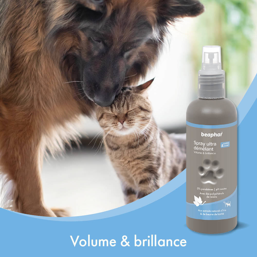 Spray ultra démêlant extraits naturels d’iris et de beurre de karité - 200 ml