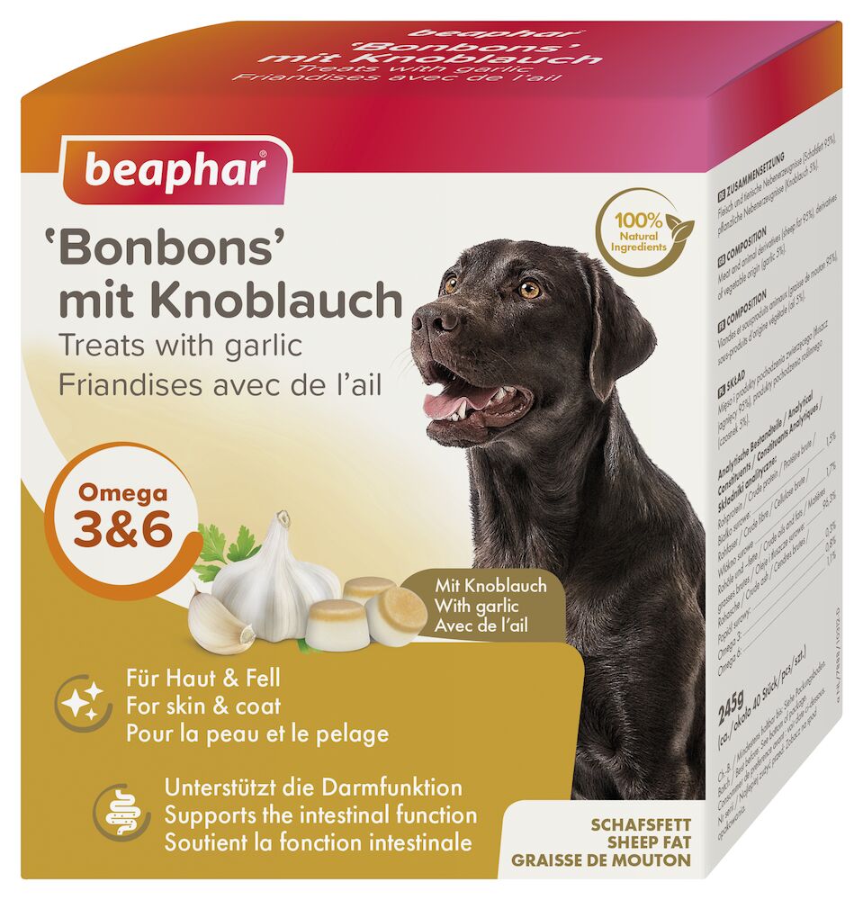 Bonbony z ovčího tuku s česnekem