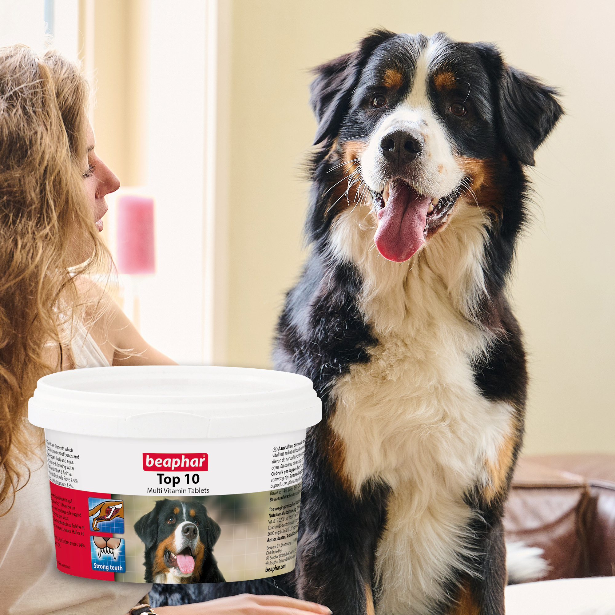 Beaphar Top 10 Multi-Vitamin Tablets for Dogs 180 Tablet Pack