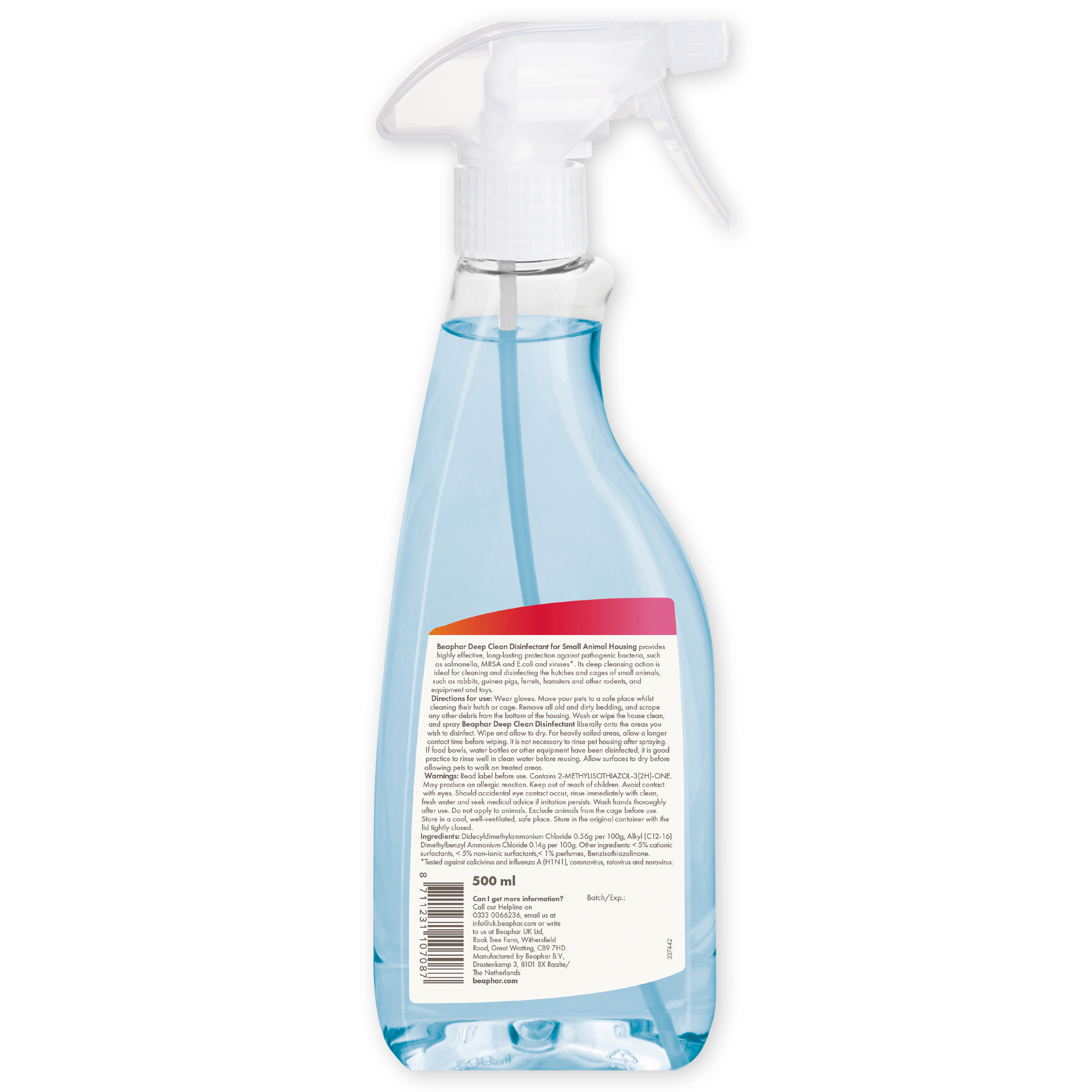 Beaphar Deep Clean Disinfectant for Cages & Hutches