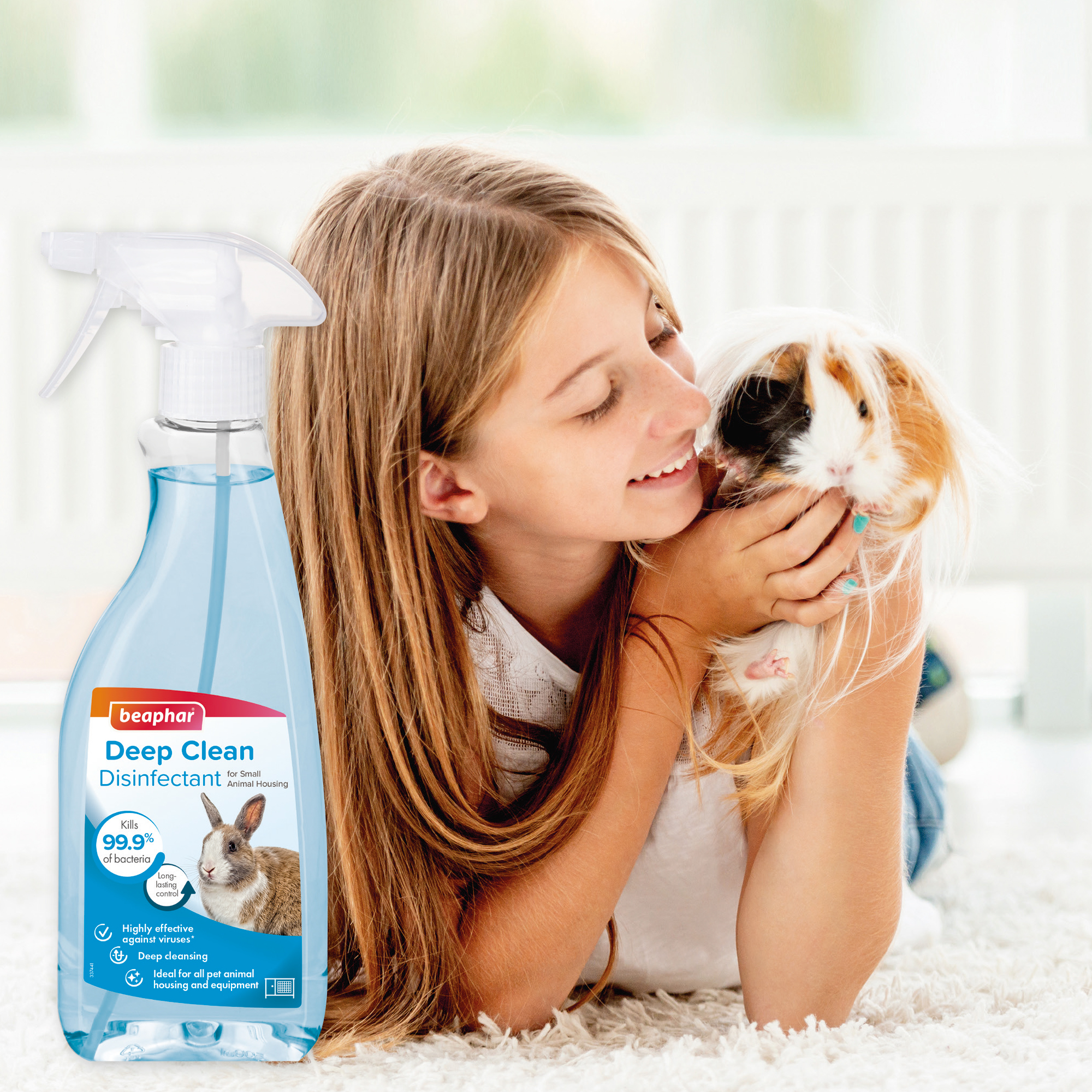 Beaphar Deep Clean Disinfectant for Cages & Hutches