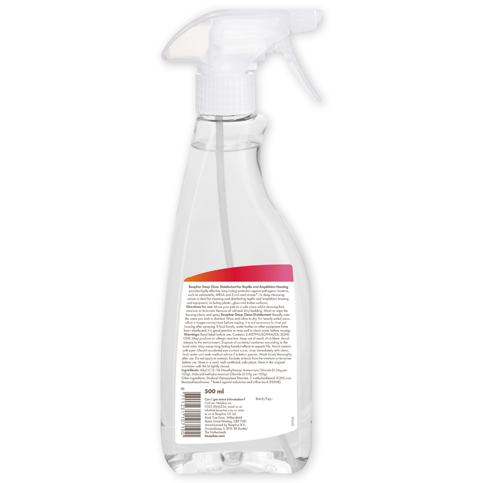 Beaphar Deep Clean Spray for Reptile & Amphibian Housing