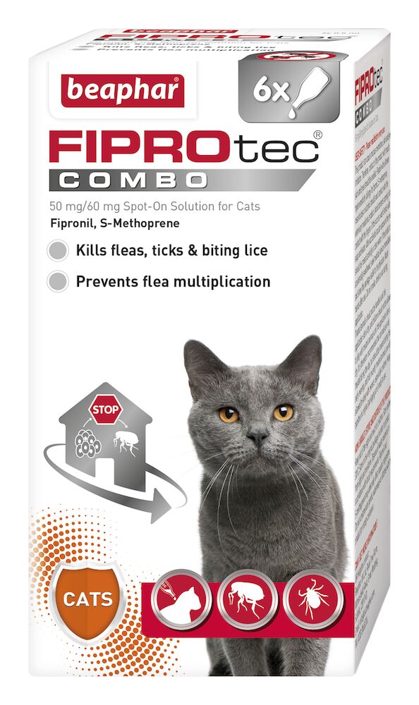 Beaphar FIPROtec® COMBO Flea & Tick Spoton for Cats Beaphar