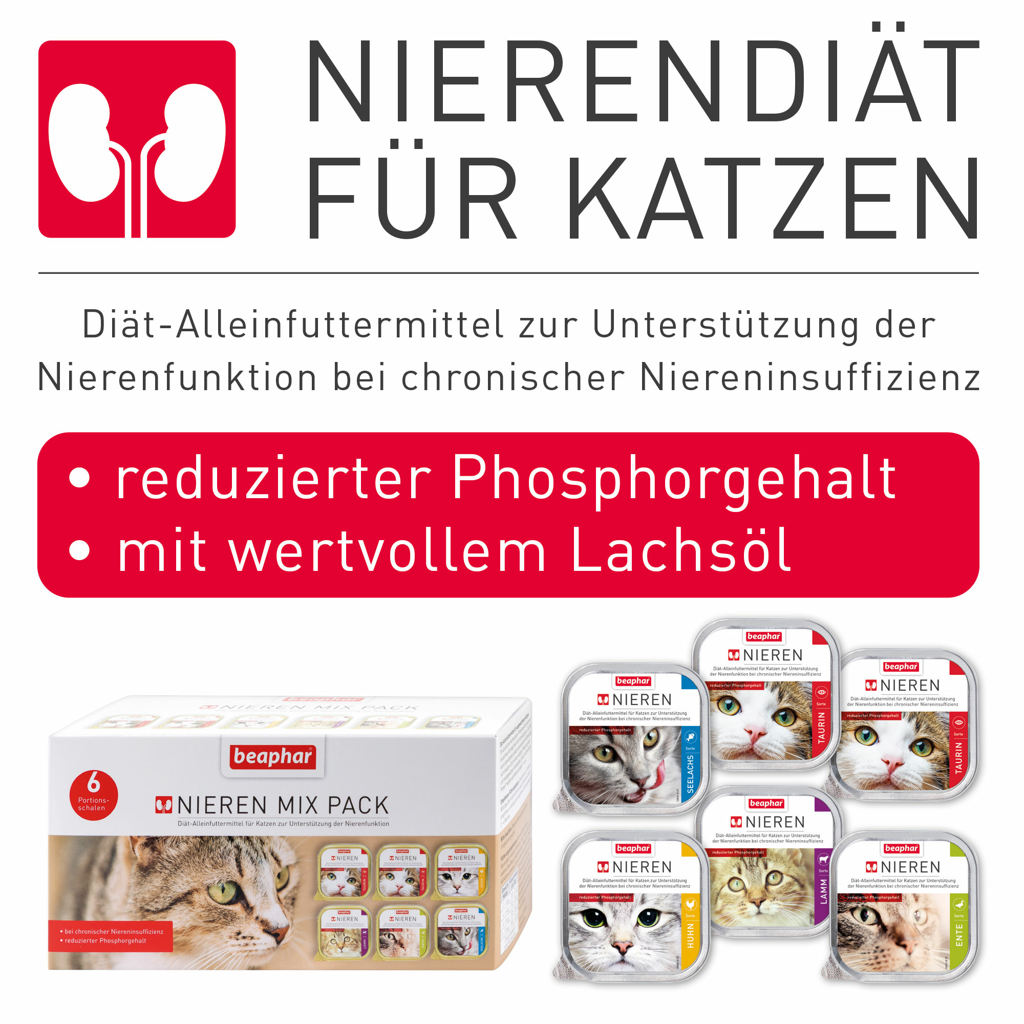 Nierendiät Mix Pack, 600g