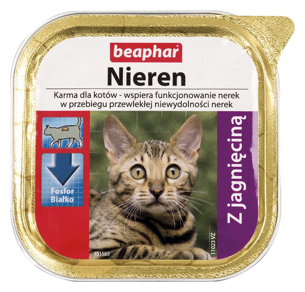 NIEREN LAMM 100G - dieta z jagnięciną dla kotów