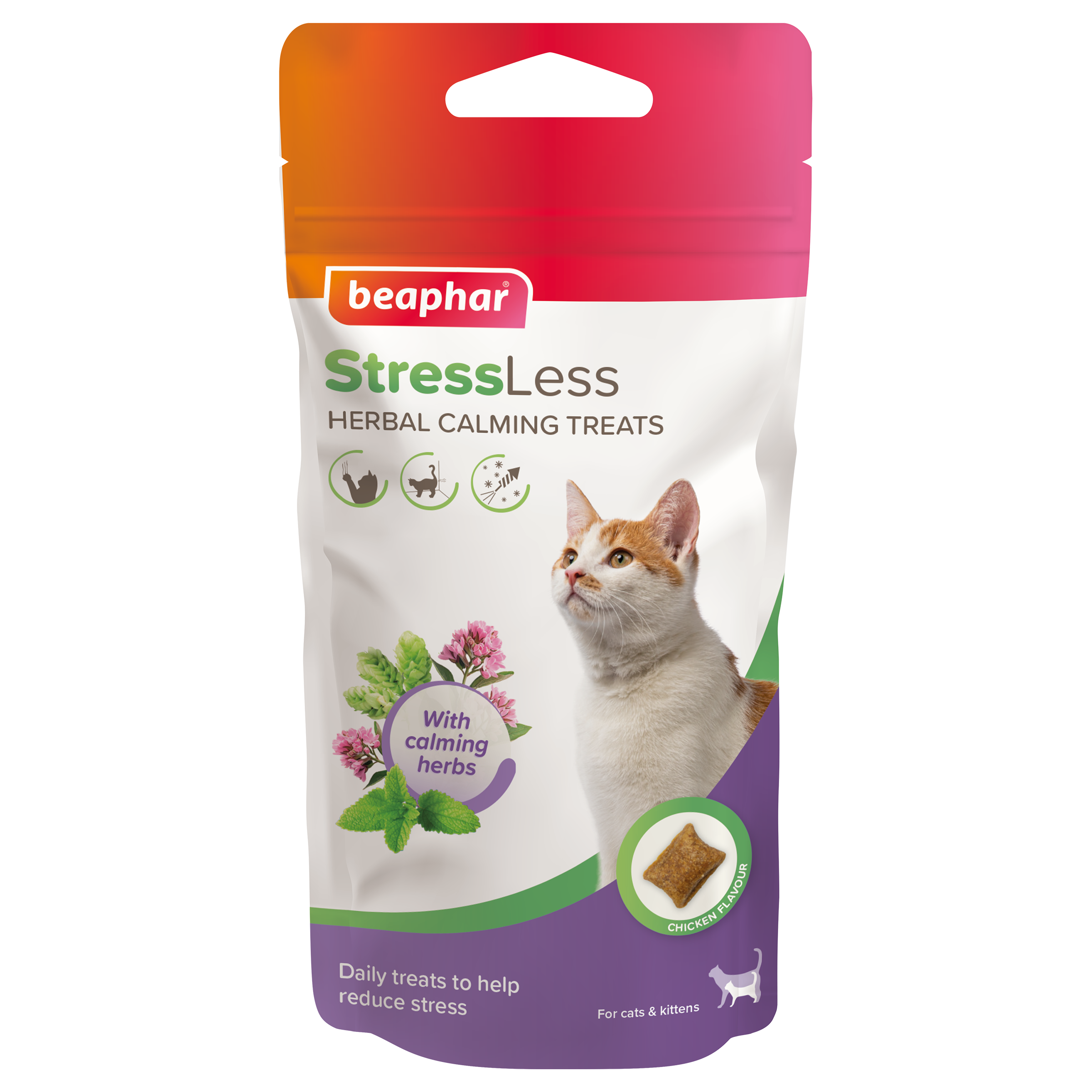 Beaphar StressLess Herbal Calming Treats Cat