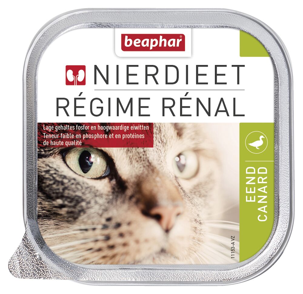 Beaphar Nierdieet kat - Eend 100g