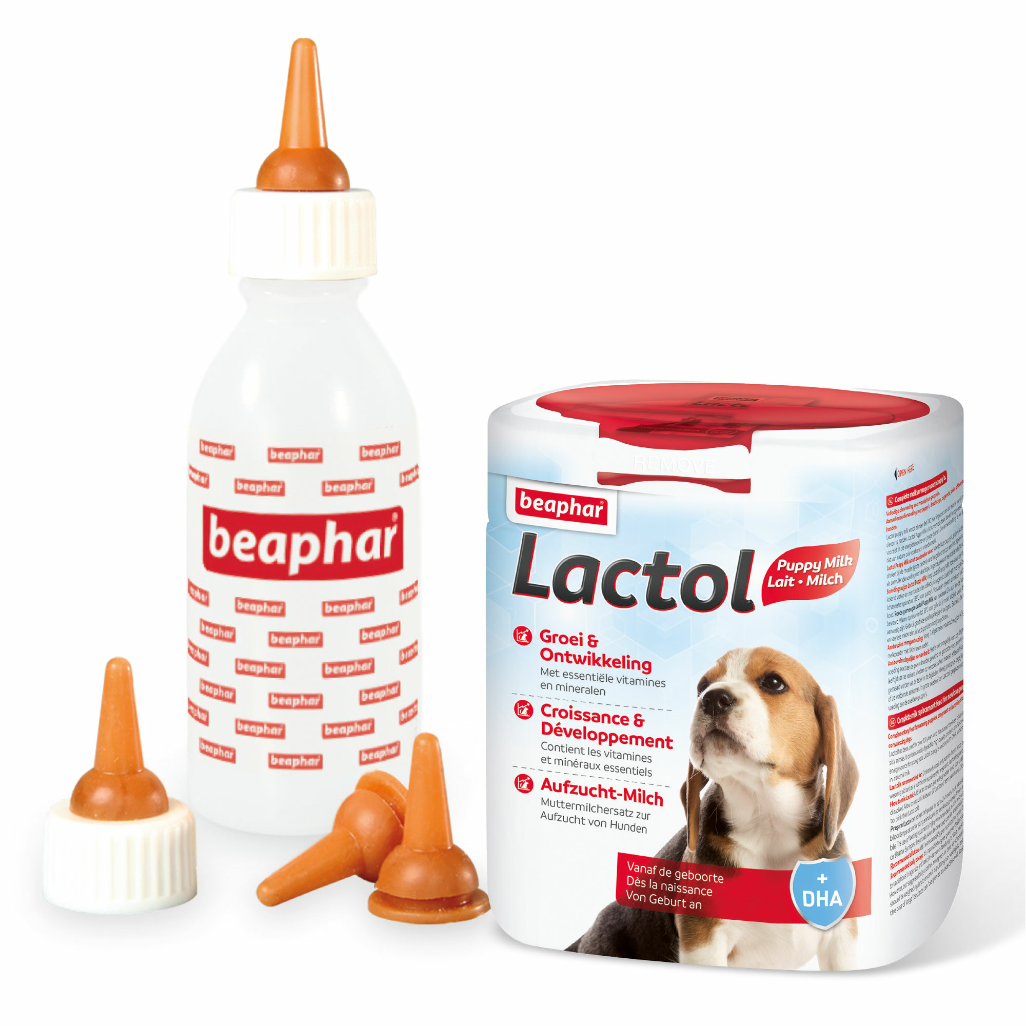 Lactol Aufzucht Set (Flasche, Bürste & Sauger)