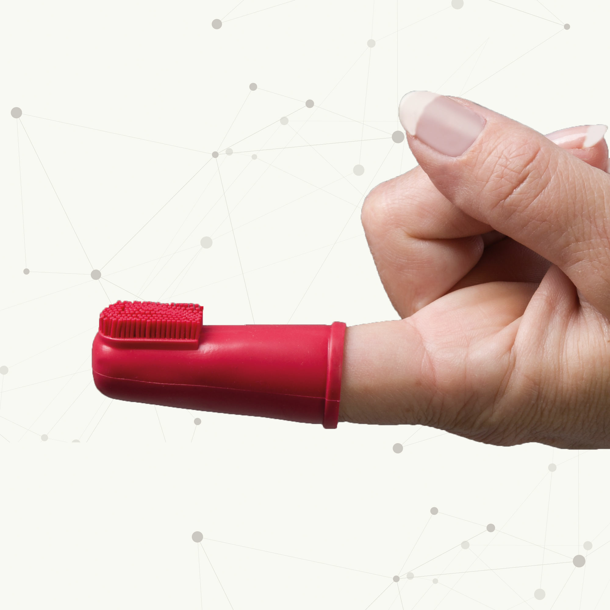 Finger-Zahnbürste, 2 St.