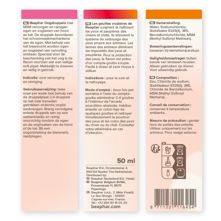 Beaphar Oogdruppels 50ml