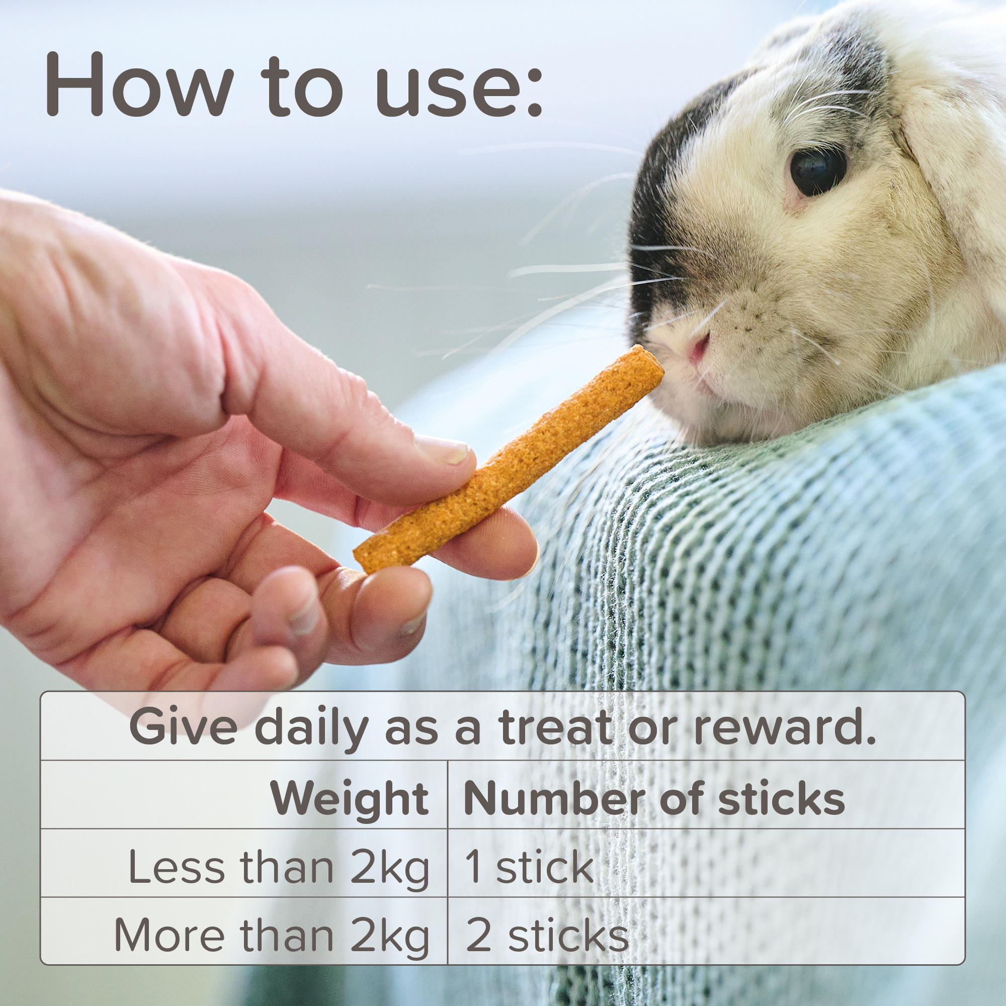 Beaphar Munching Sticks for Rabbits, Guinea Pigs, Hamsters and other small animals, 150g