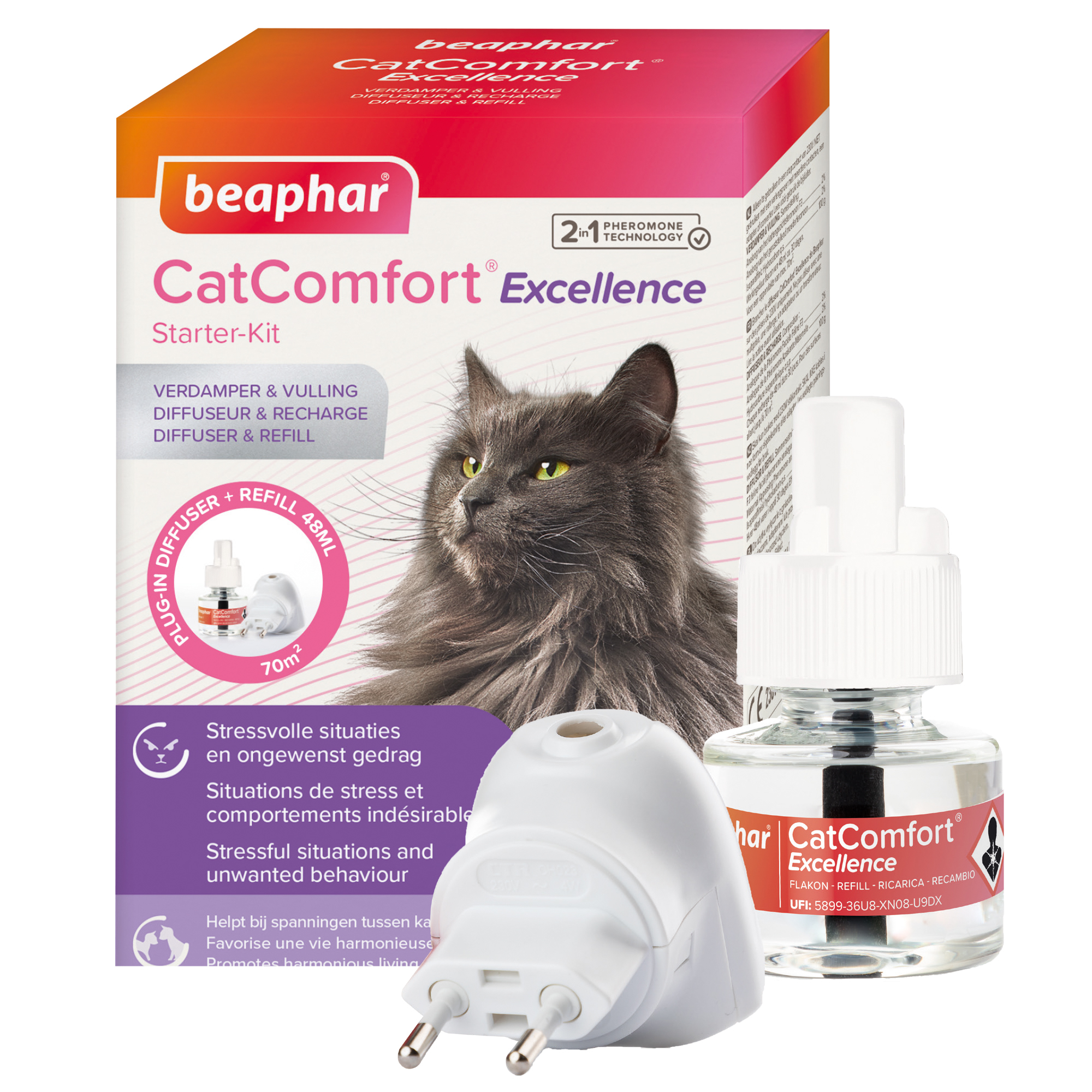 Beaphar CatComfort Excellence Verdamper & Vulling