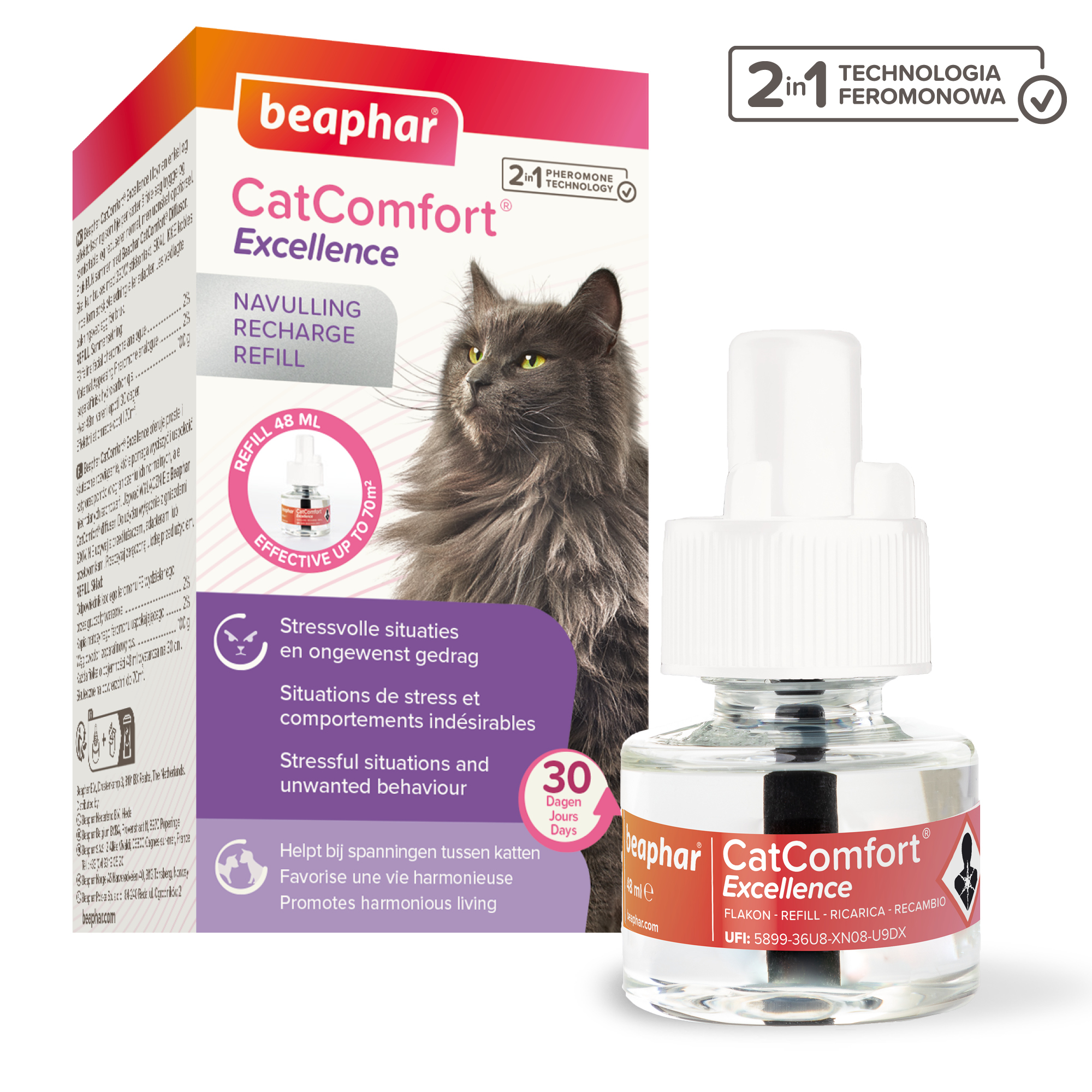 Beaphar CatComfort® Excellence wkład uzupełniający 30 dni