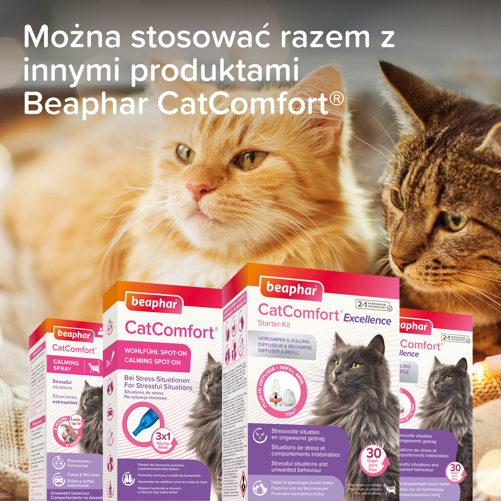 Beaphar CatComfort® Excellence wkład uzupełniający 30 dni
