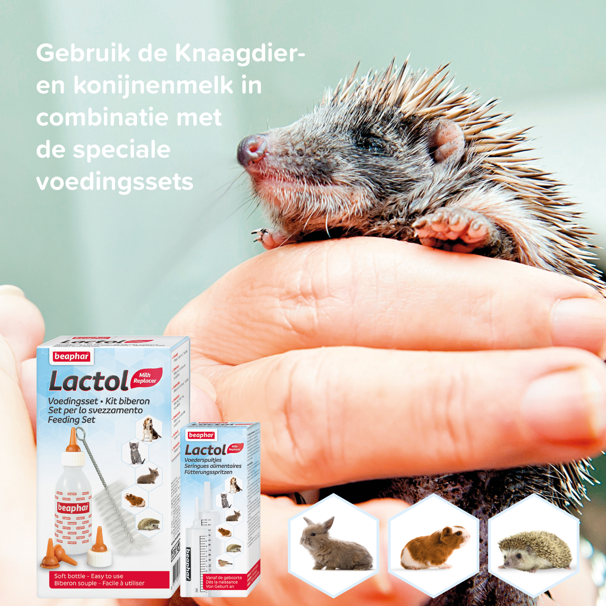 Beaphar Knaagdier- en konijnenmelk 200g