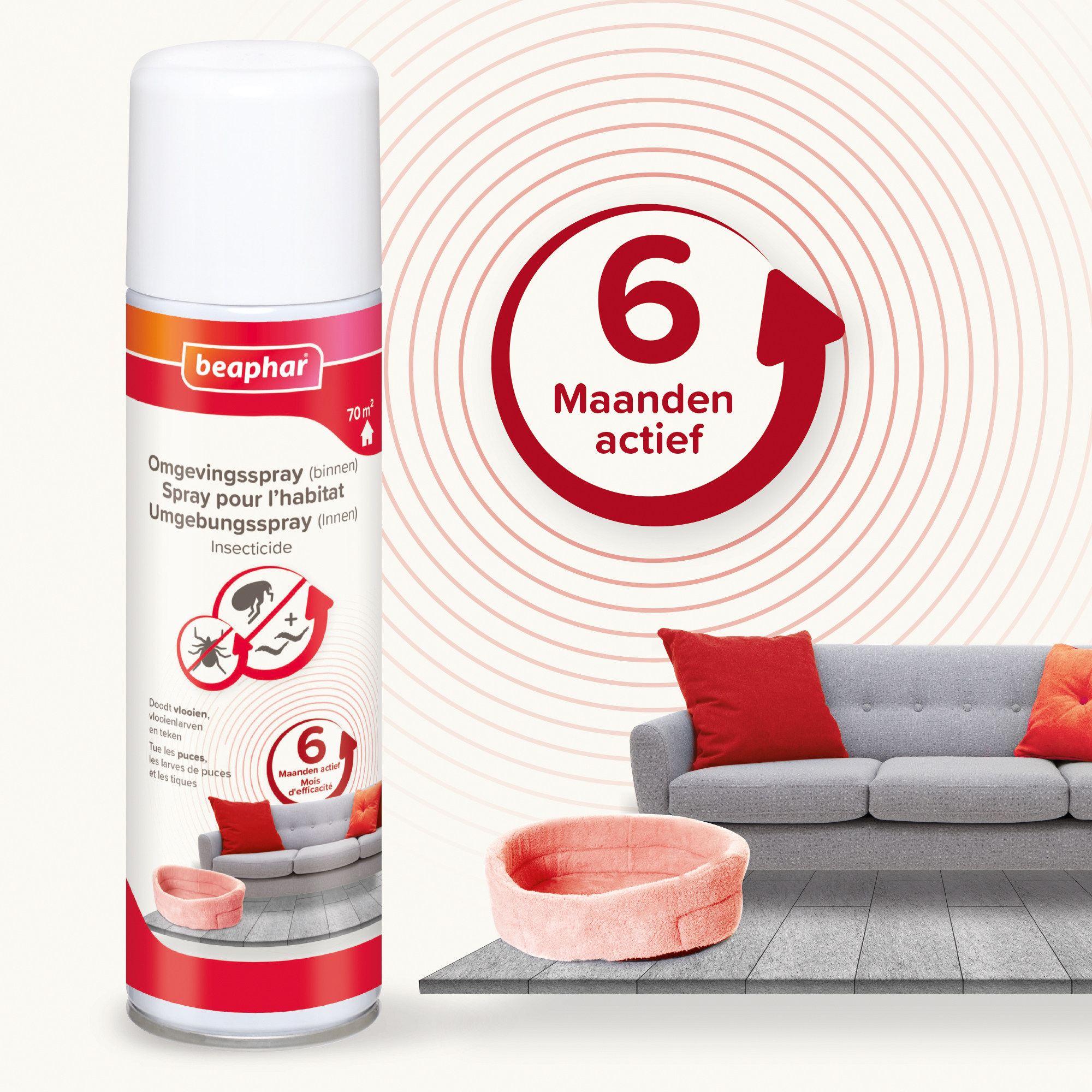 Beaphar Omgevingsspray 250ml