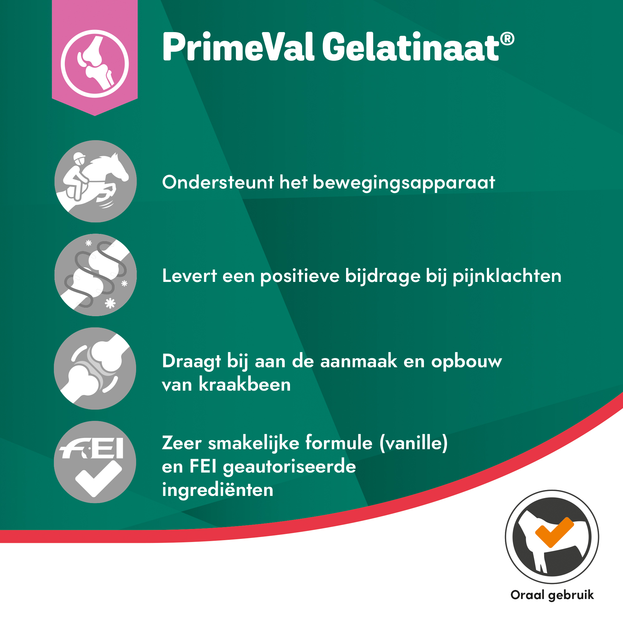 PrimeVal Gelatinaat - 2 kg