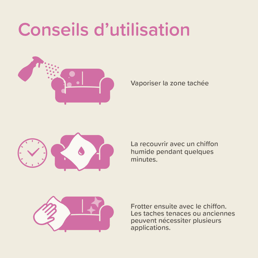 Spray Anti-Taches aux Probiotiques - 500 ml