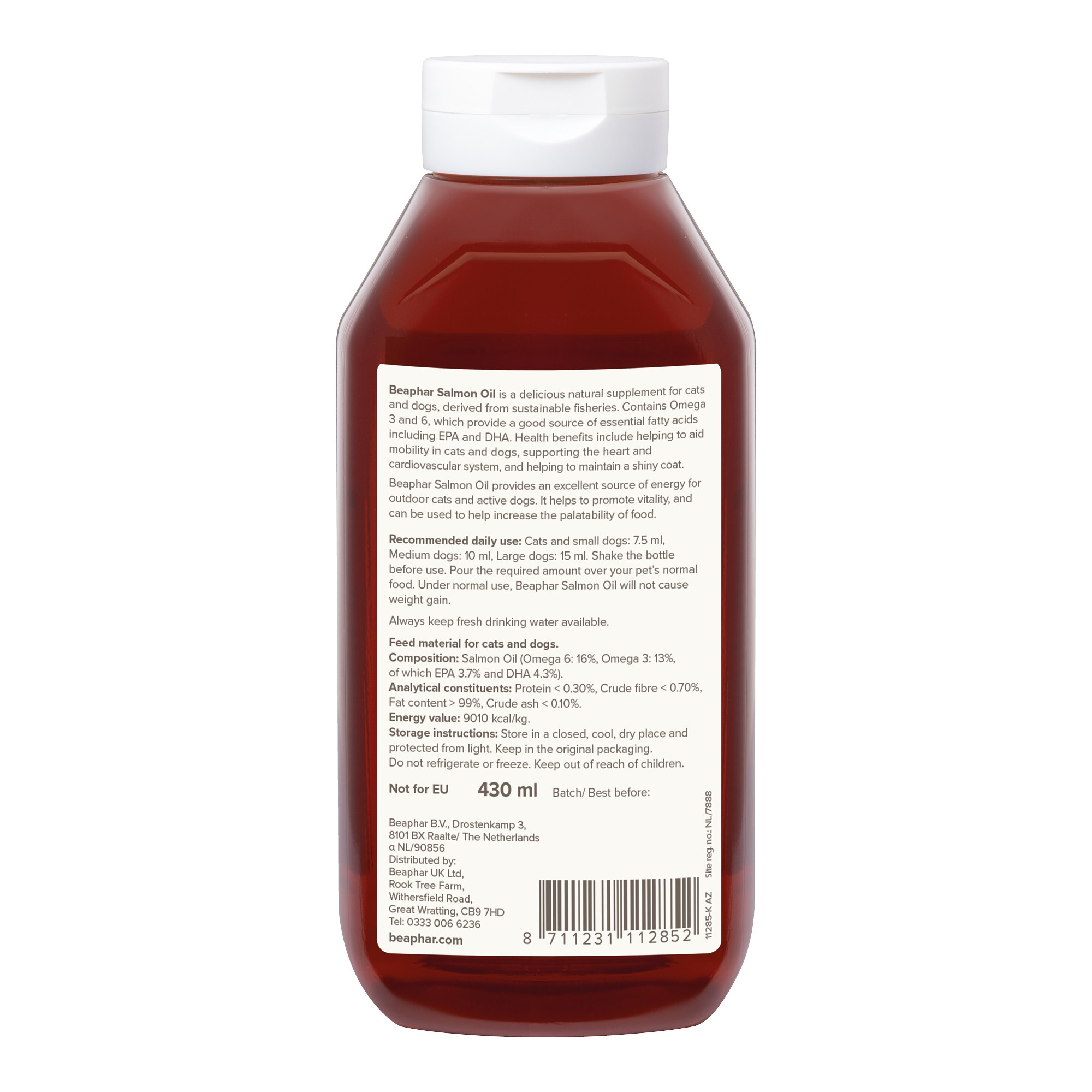 Beaphar Salmon Oil for Cats and Dogs – 940ml