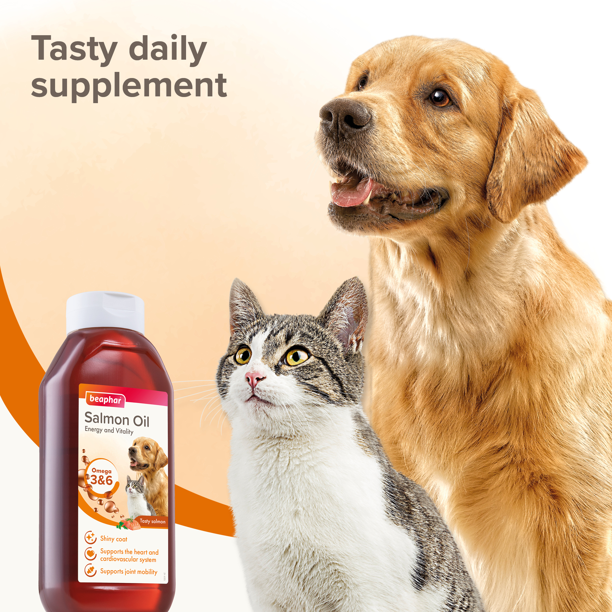 Beaphar Salmon Oil for Cats and Dogs – 940ml