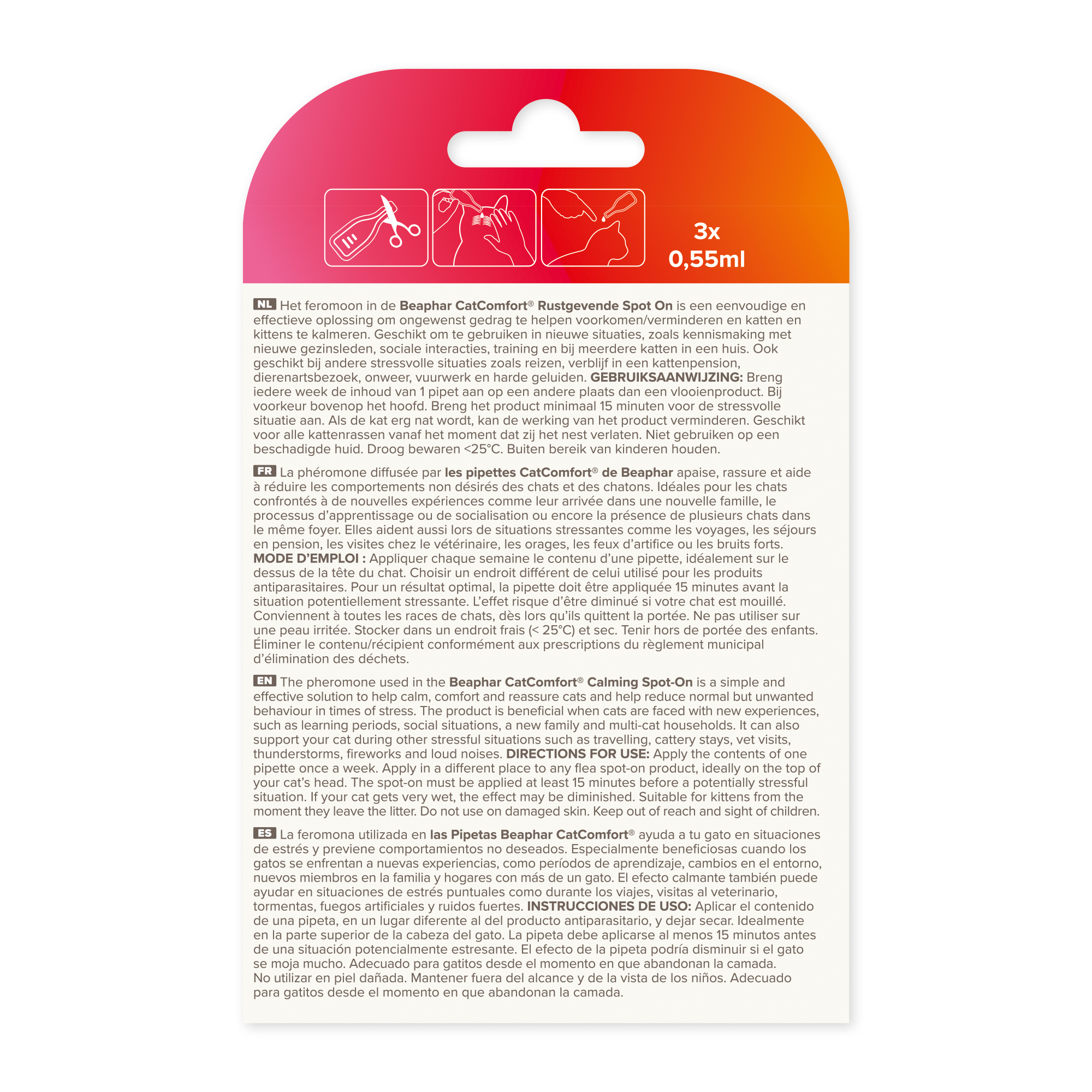 Beaphar CatComfort® Rustgevende Spot-On 3st
