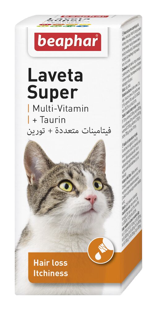 LAVETA SUPER CAT 50ML - preparat poprawiający kondycję sierści dla kotów