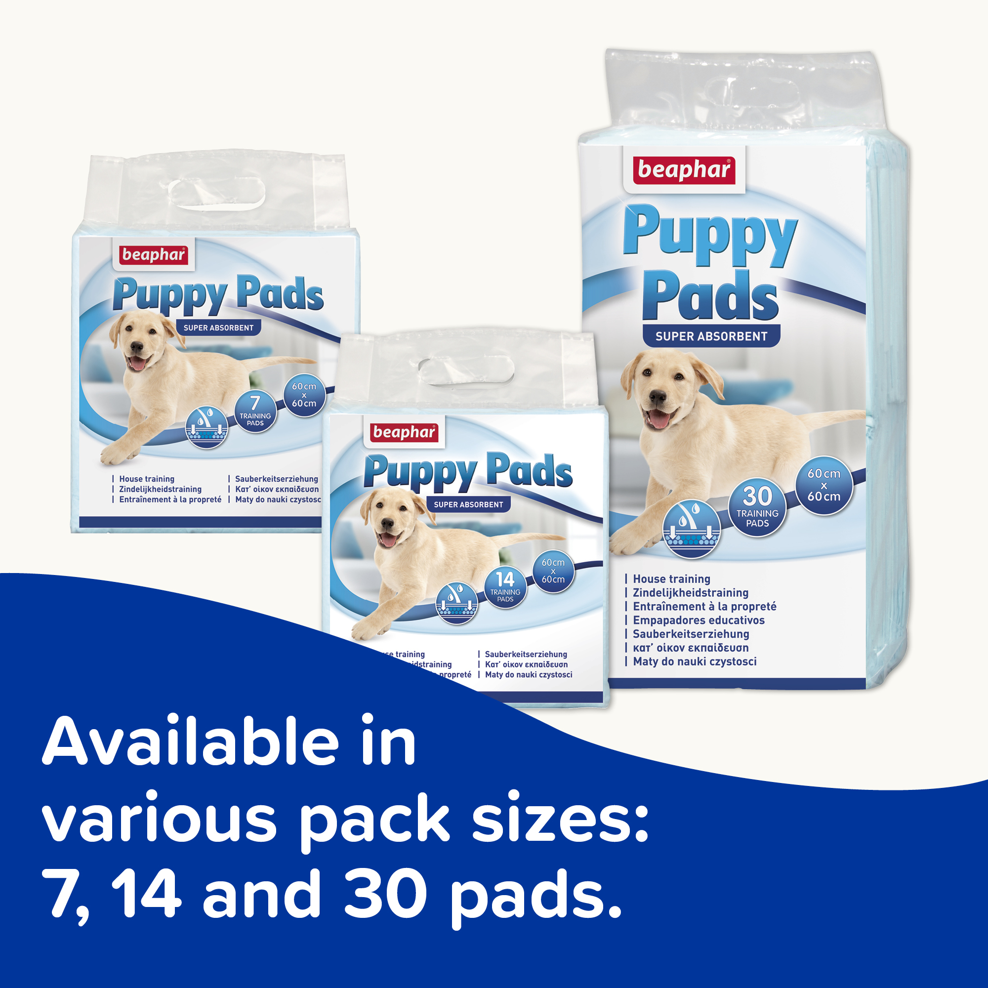 Beaphar Puppy Training Pads, 7 pads