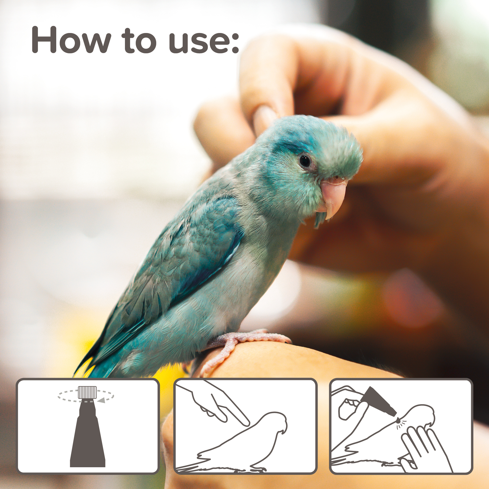 Beaphar Anti-Parasite Spot-On for Small Birds 20-50g, 2 pipettes