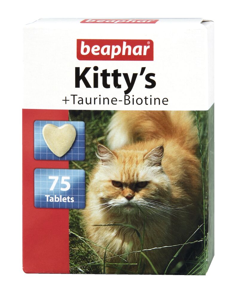 KITTY'S + TAURINE-BIOTINE 75TAB - tabletki witaminowe dla kotów