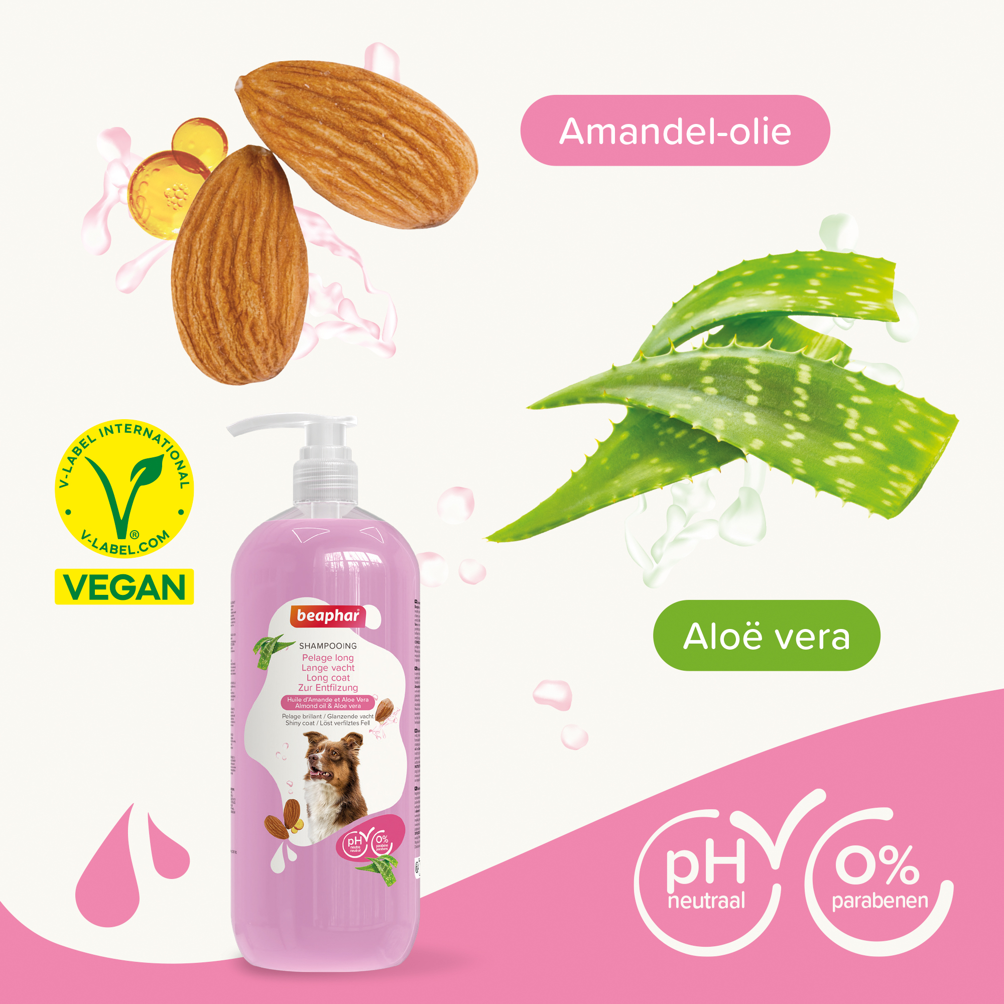 Beaphar Shampoo Langharige vacht hond 1L