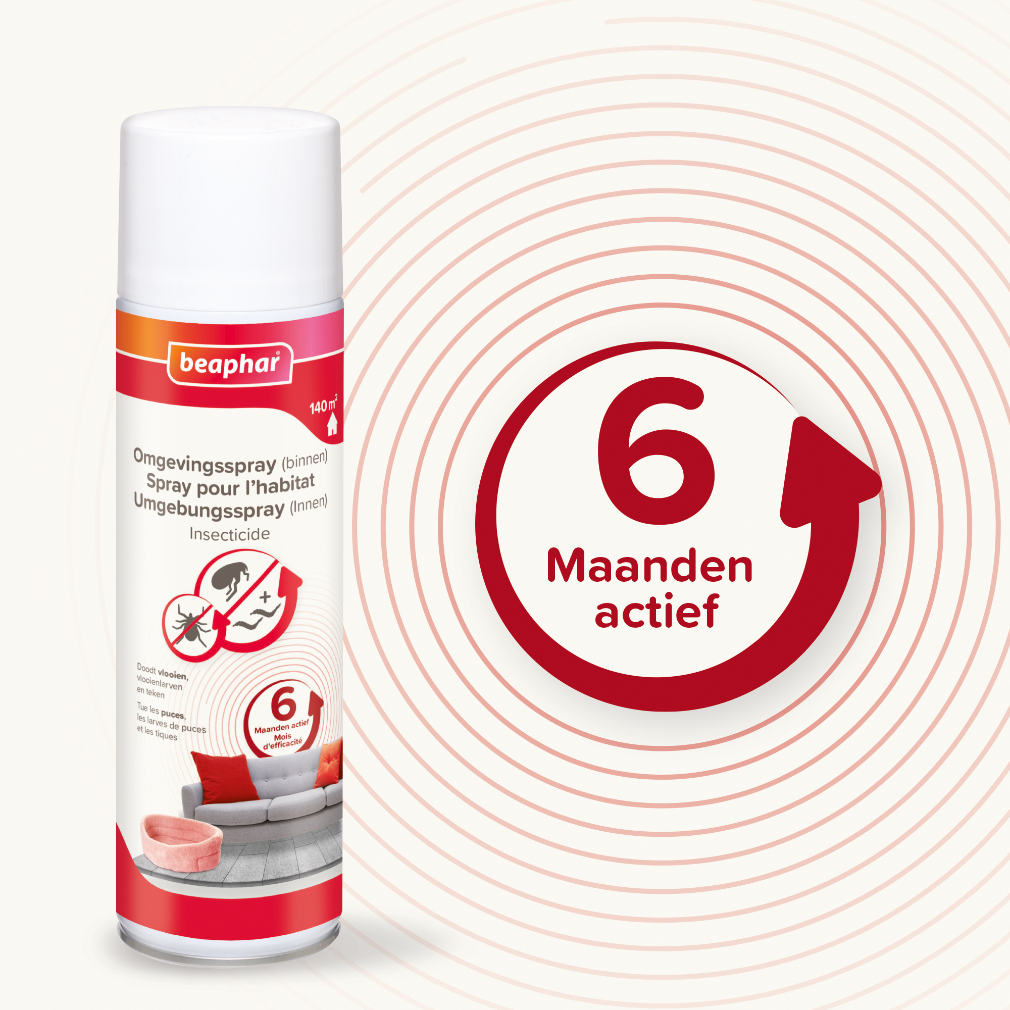 Beaphar Omgevingsspray 500ml