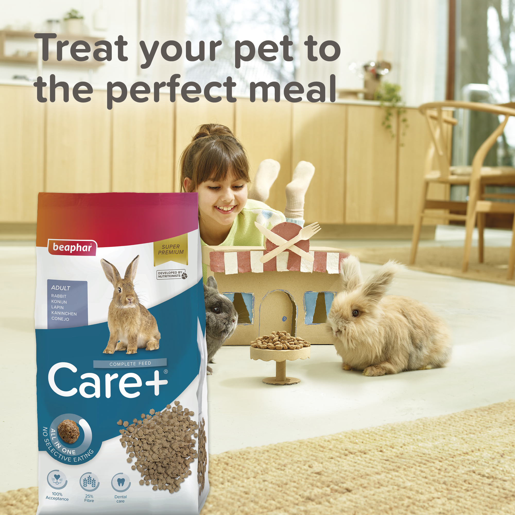 Beaphar CARE+® Food for Rabbits 10kg