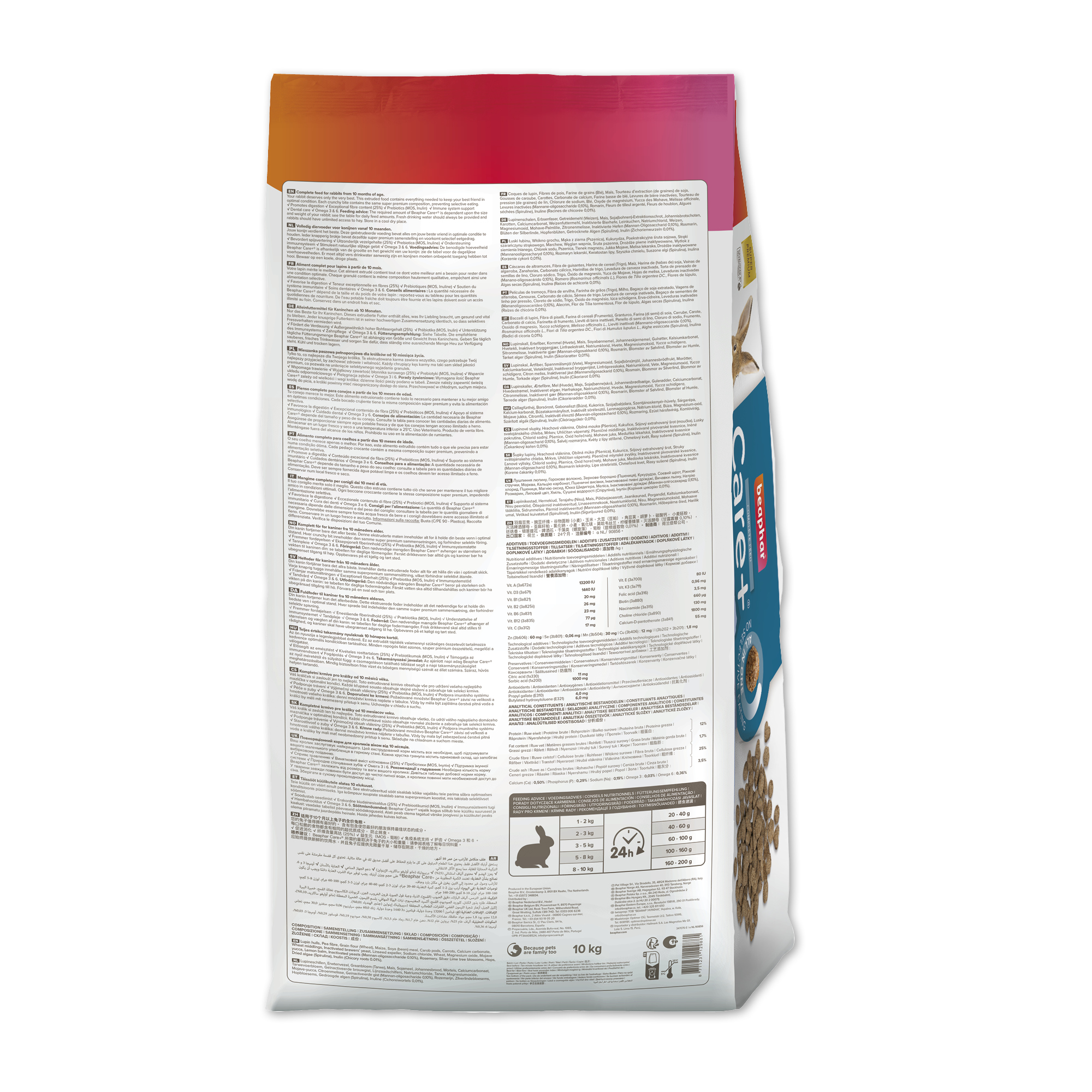 Beaphar CARE+® Food for Rabbits 10kg