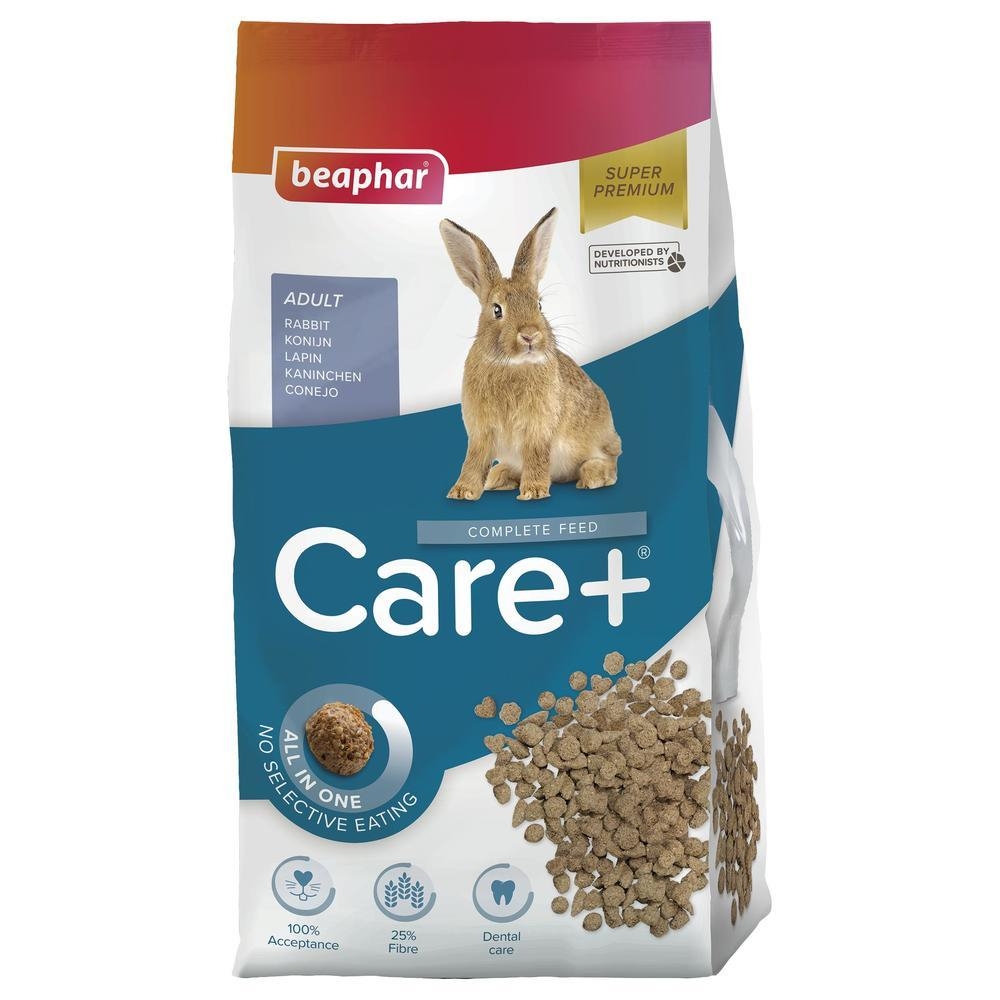 CARE+® teljesértékű eledel felnőtt nyulaknak, 5kg