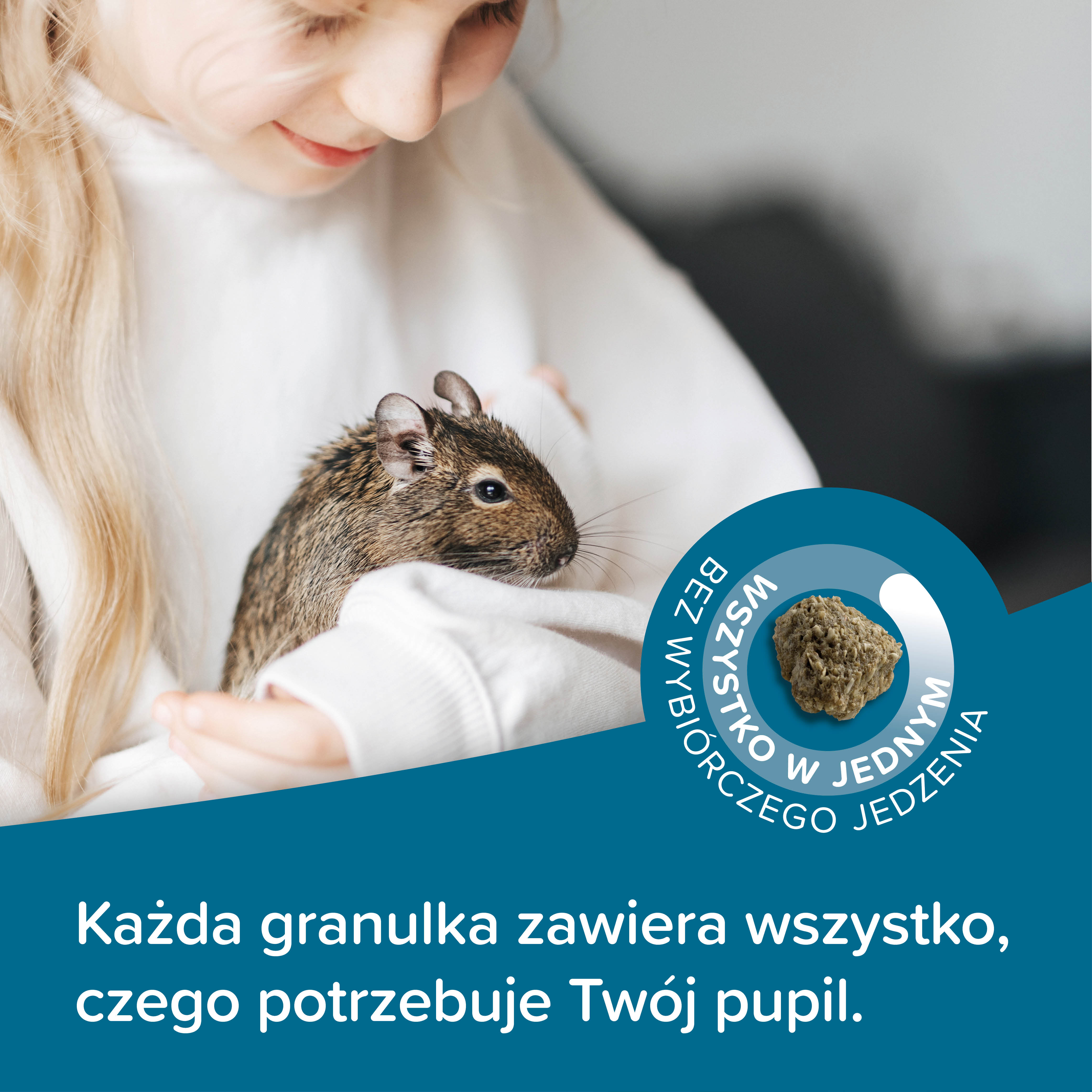 CARE+ DEGU 750G - karma dla koszatniczek