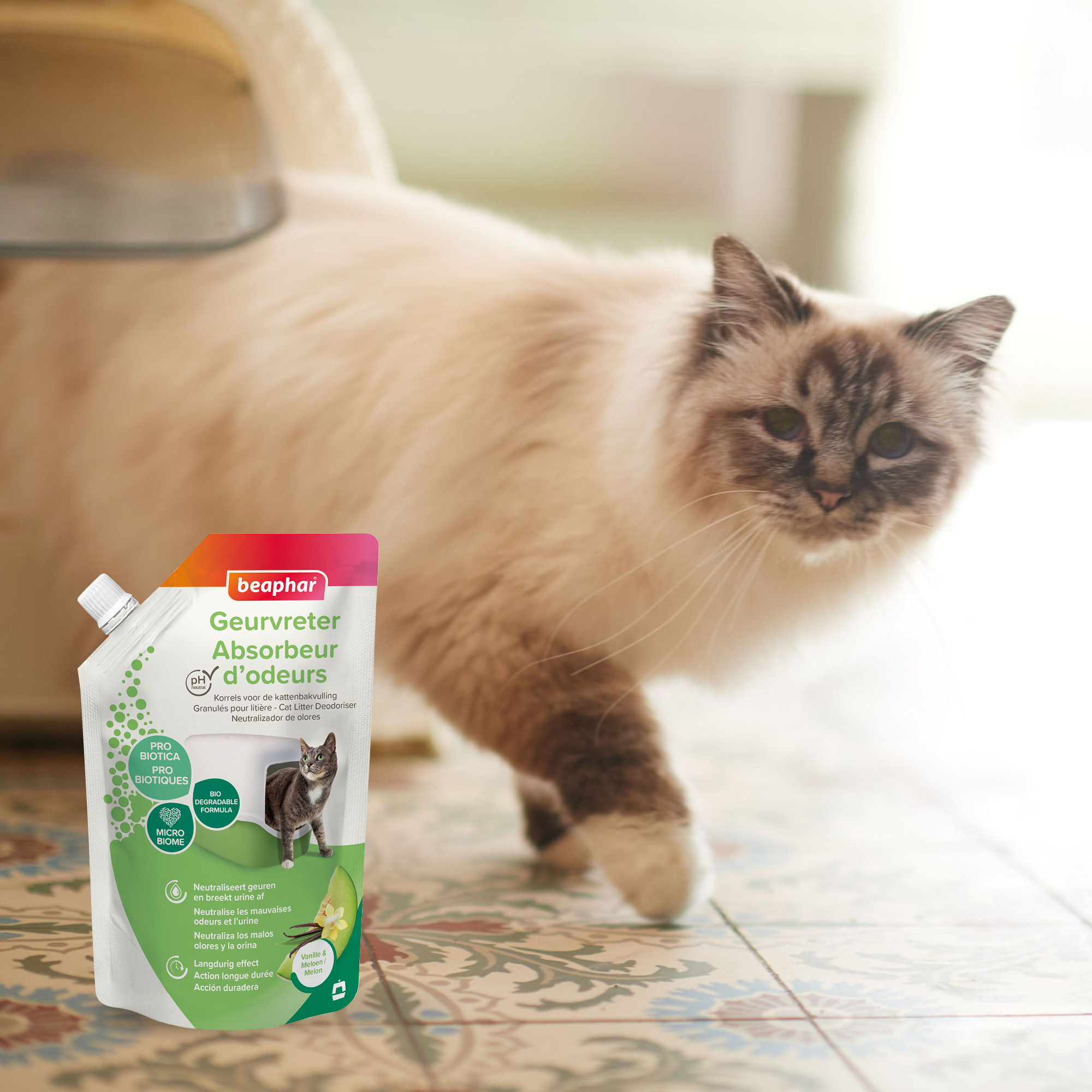 Beaphar Geurvreter Vanille & Meloen 400g