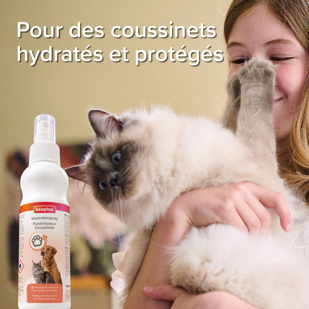 Pulvérisateur coussinets