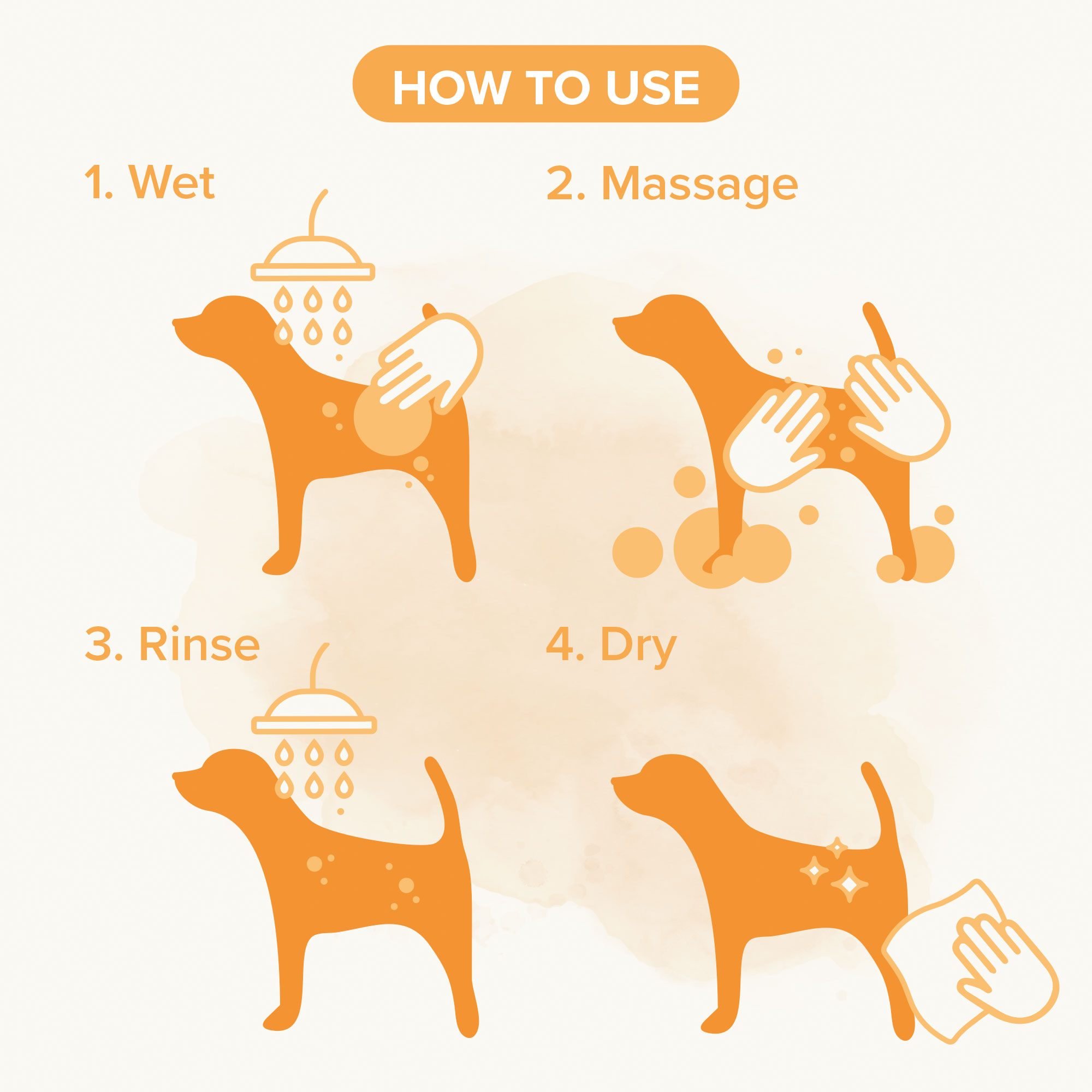 Sampon barna szőrű kutyáknak manukamézzel